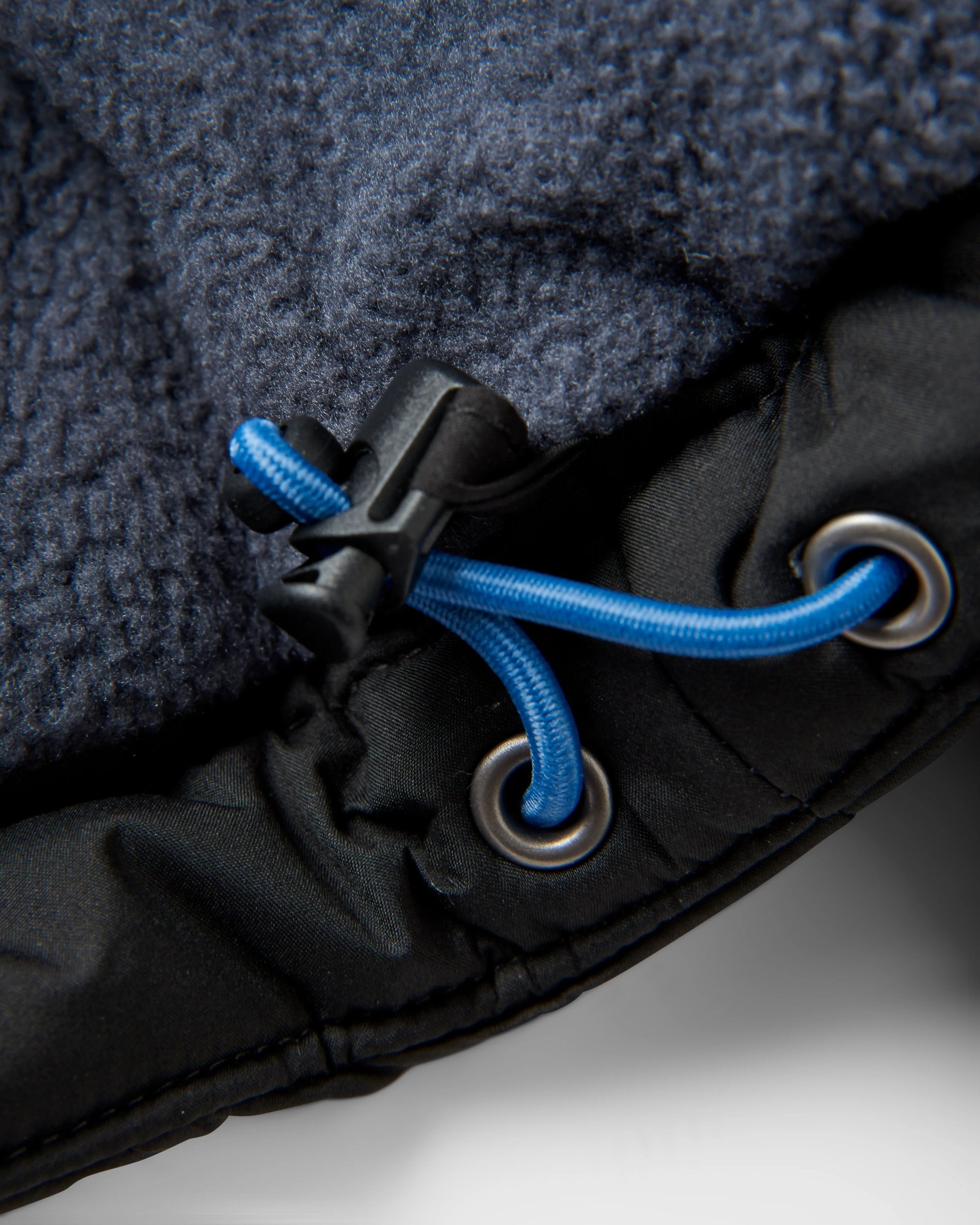 Hytte Recycled Fleece-lined Jacket - Black - Flatlay