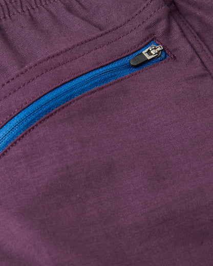Hydrilla Trouser - Deep Plum - Flatlay