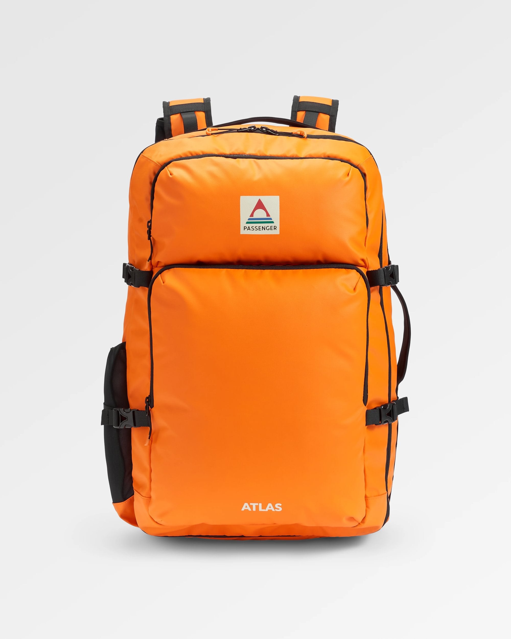 Atlas Backpack Duffel - Sunrise Orange - Flatlay