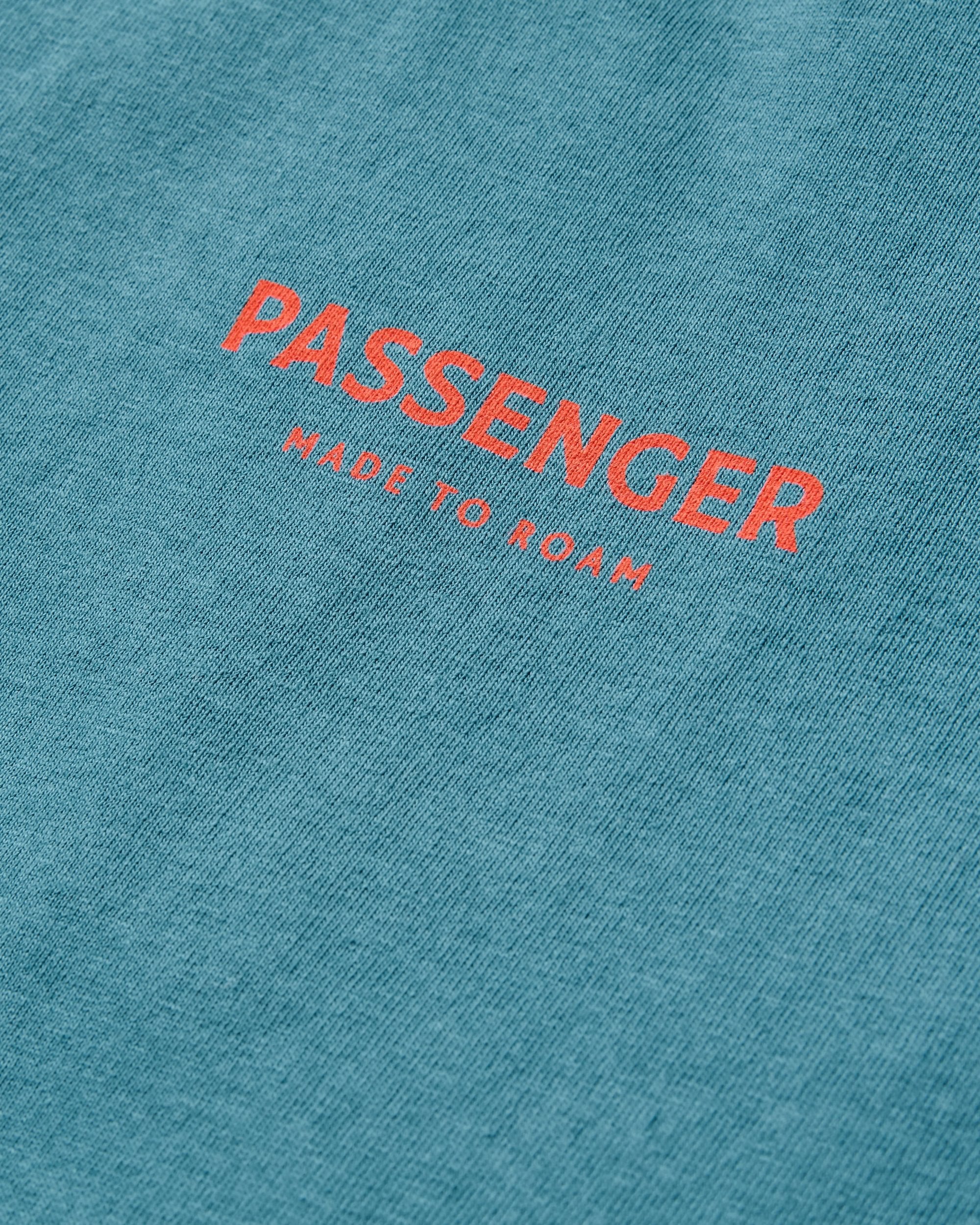 Passenger T-Shirt - Blue Steel - Flatlay