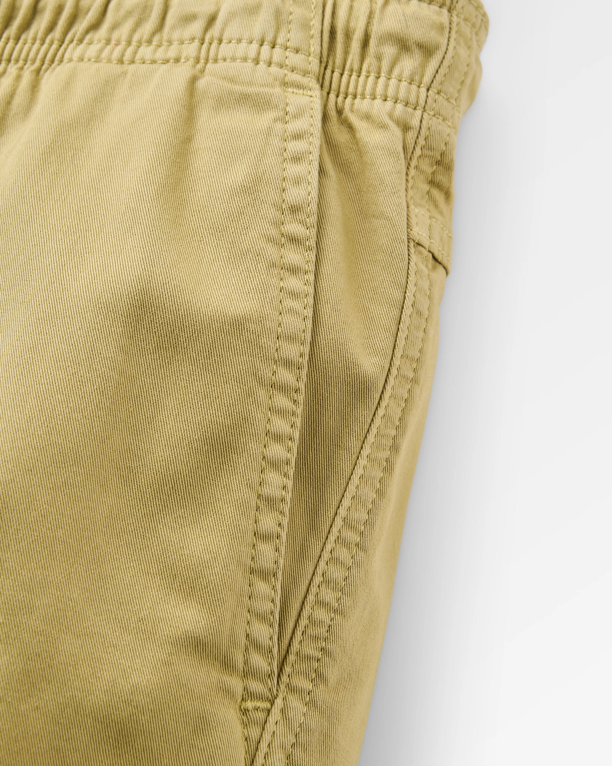 Drifter Cotton Short - Warm Beige - Flatlay
