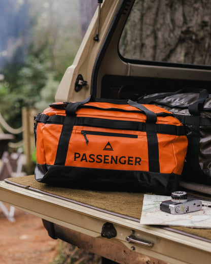 Roamer Recycled 40L Duffel Bag - Sunrise Orange - Lifestyle