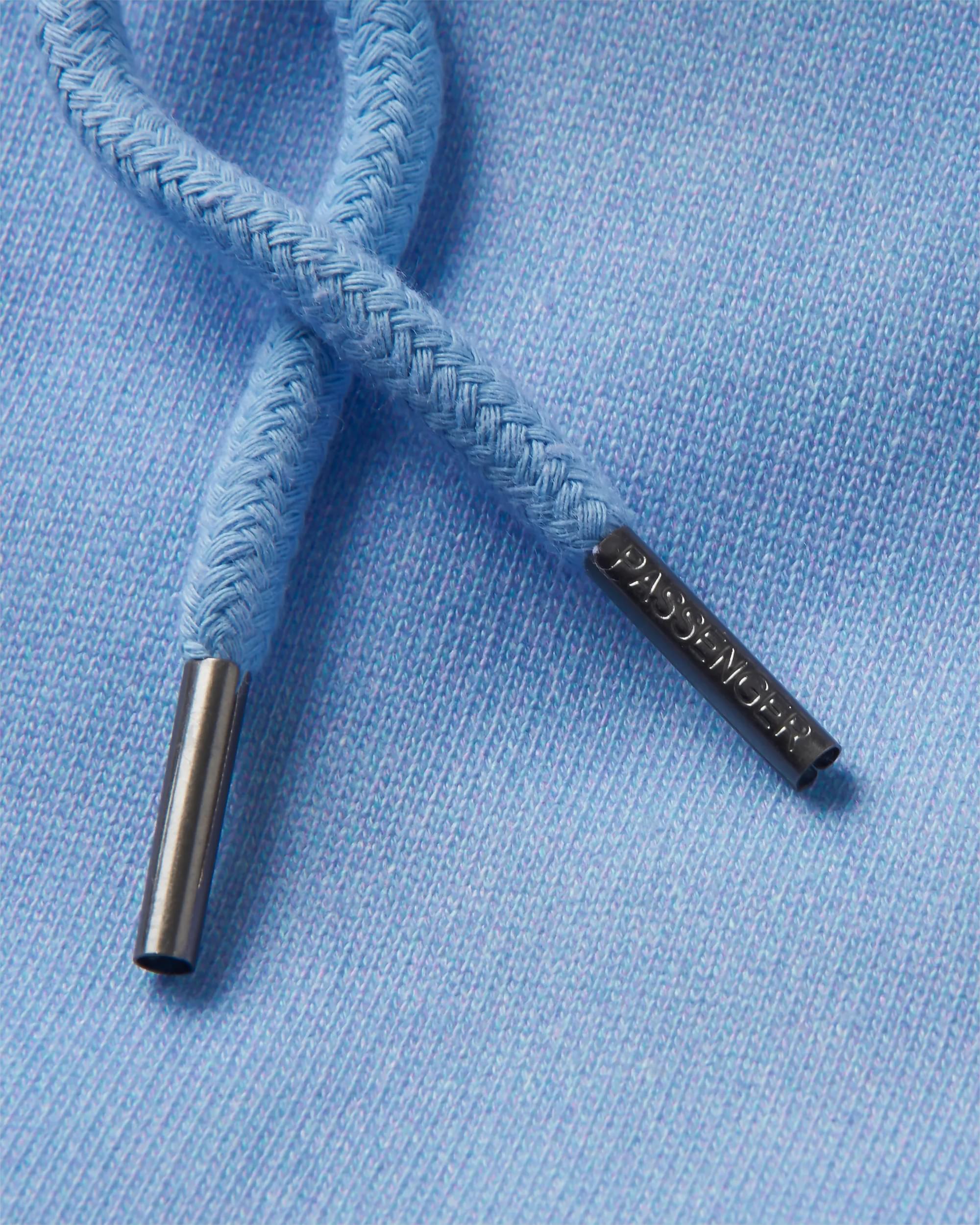 Rediscover Printed Hoodie - Tie Dye Cornflower - Flatlay