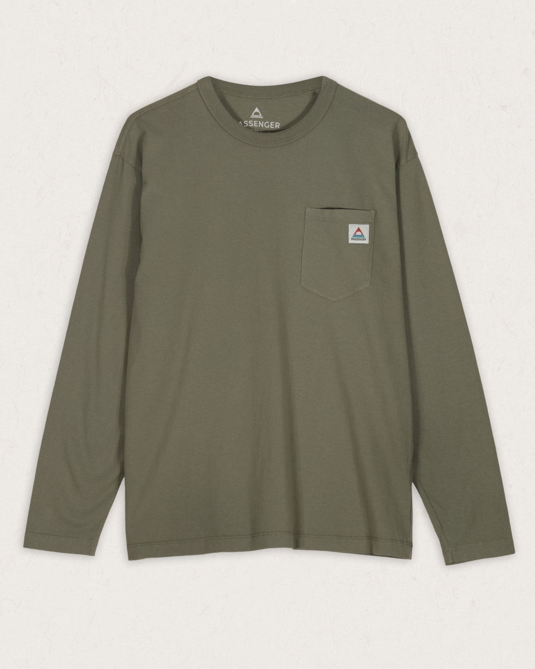 Heritage Recycled Cotton Ls T-Shirt - Dusty Olive