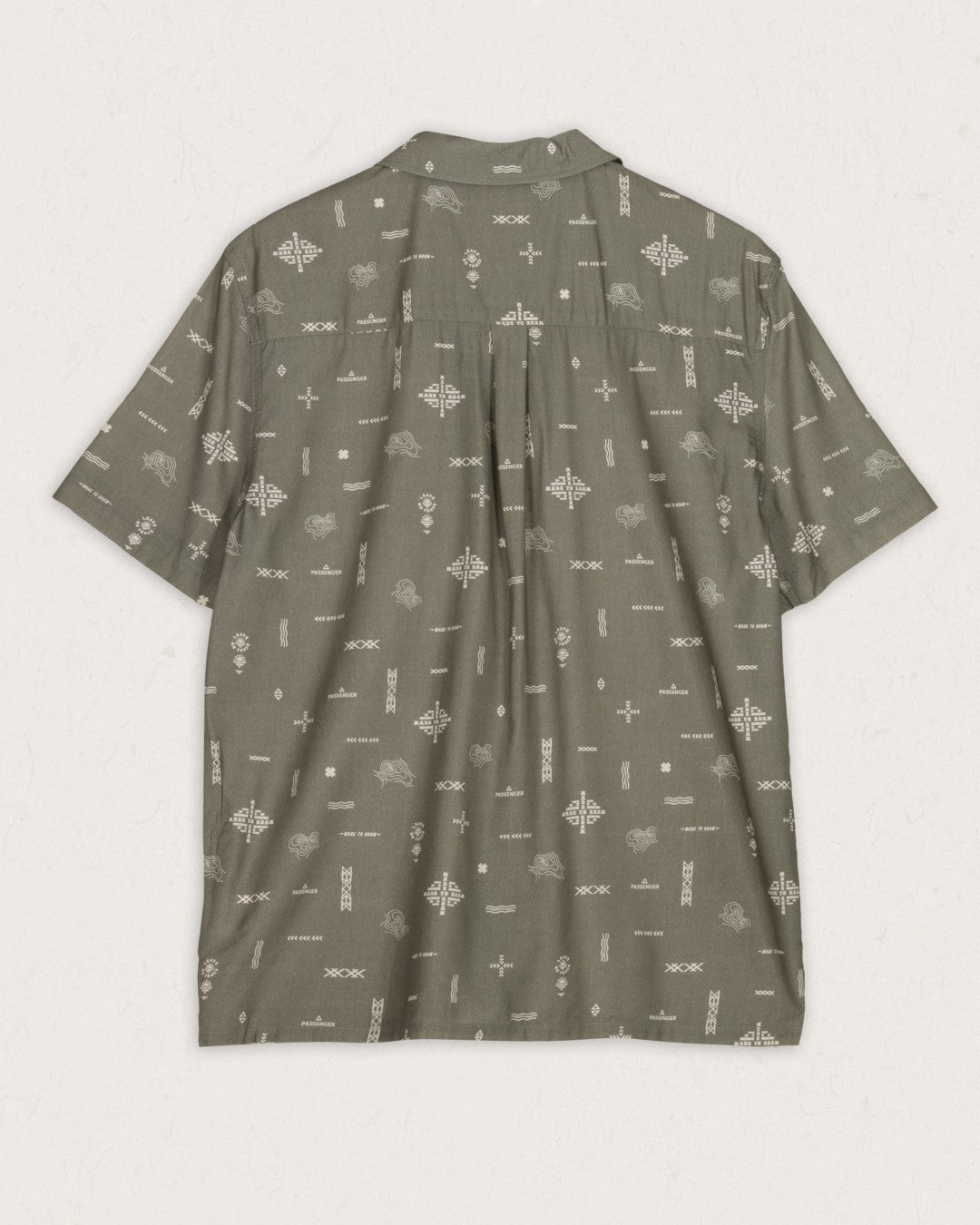 Cove Organic Cotton Shirt - Olive Made To Roam