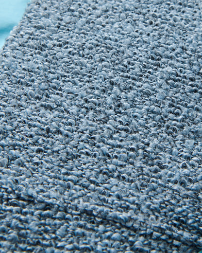 Warming Full Zip Windproof Fleece - Stormy Blue/Retro Blue  - Flatlay