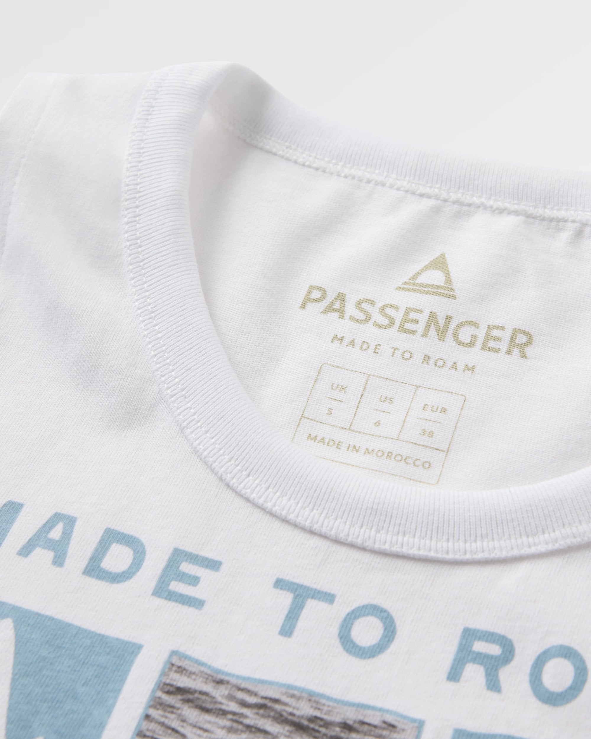 Snapshot Recycled Cotton Vest - White - Flatlay