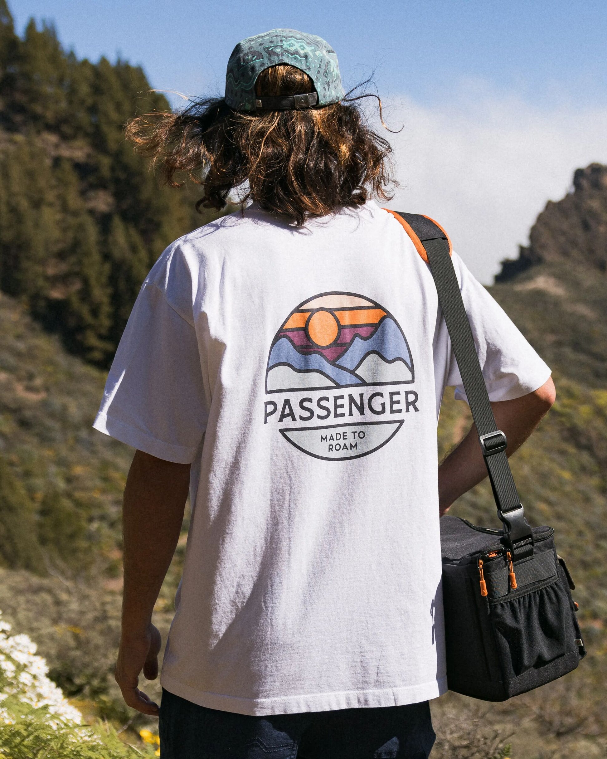 Laidback Recycled Cotton Relaxed Fit T-Shirt - White - Lifestyle