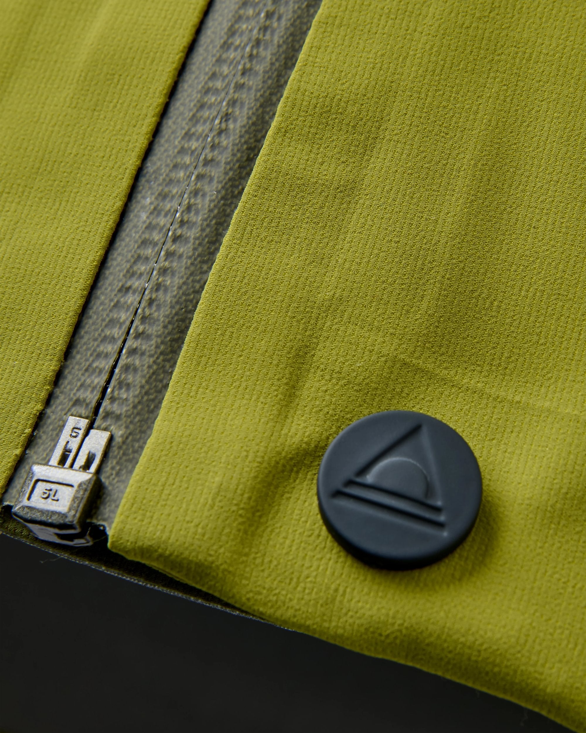 Mens Trailscape 3L Waterproof Jacket - Clover/Tea Green - Flatlay