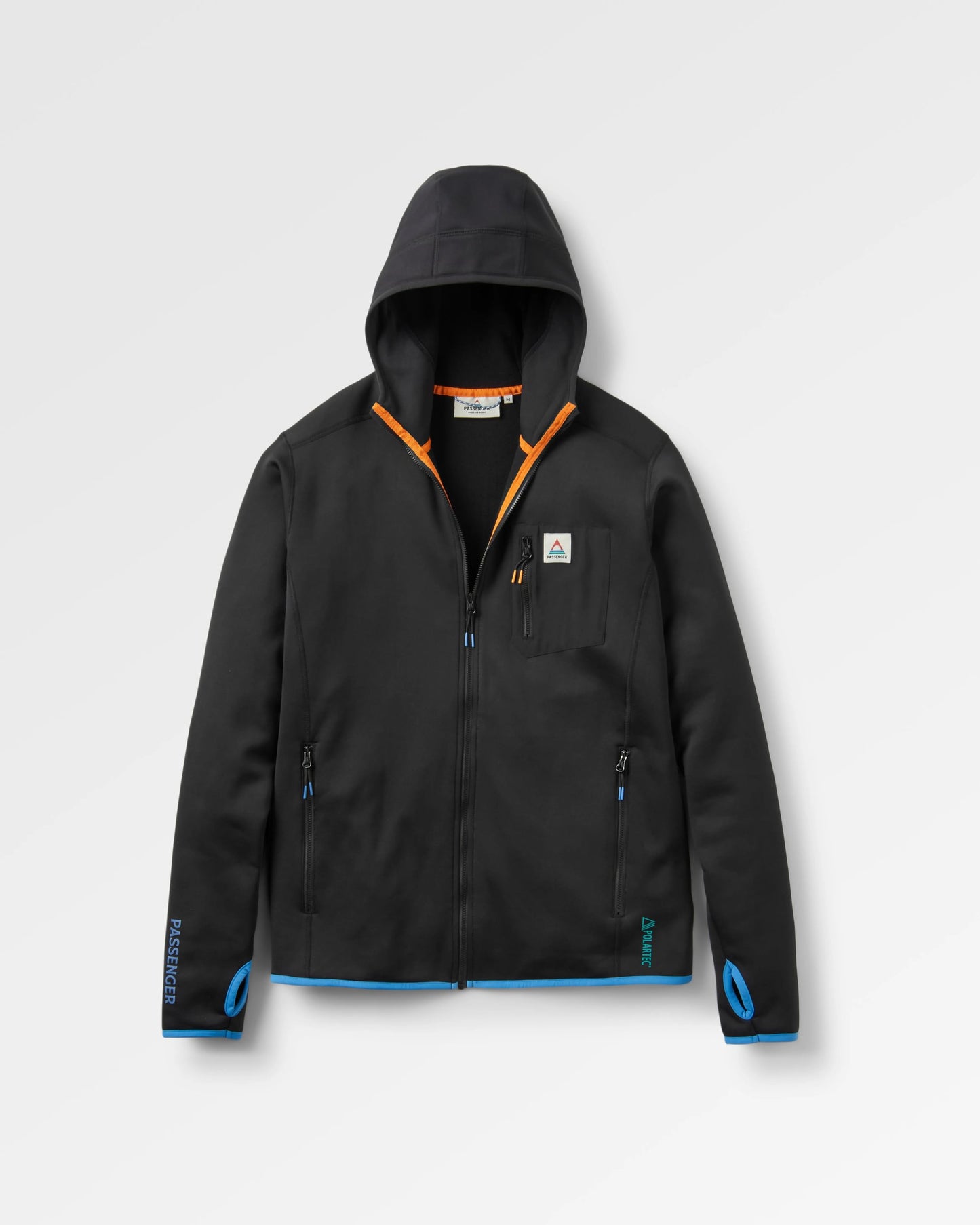 Solitude Recycled Polartec® Fleece Hoodie - Black