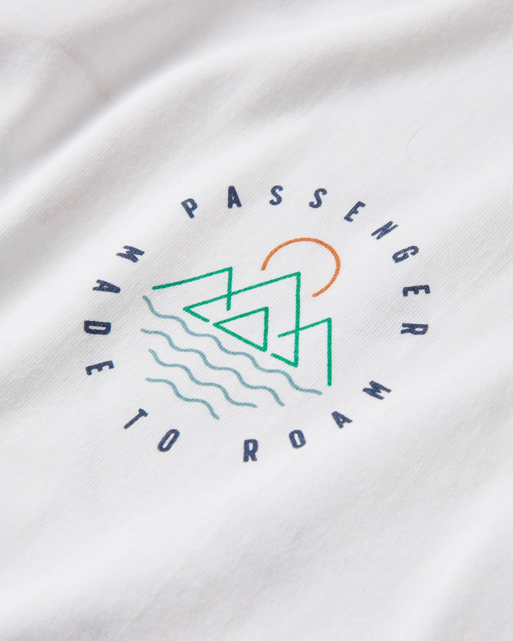 Escapism Recycled LS T-Shirt - White - Flatlay