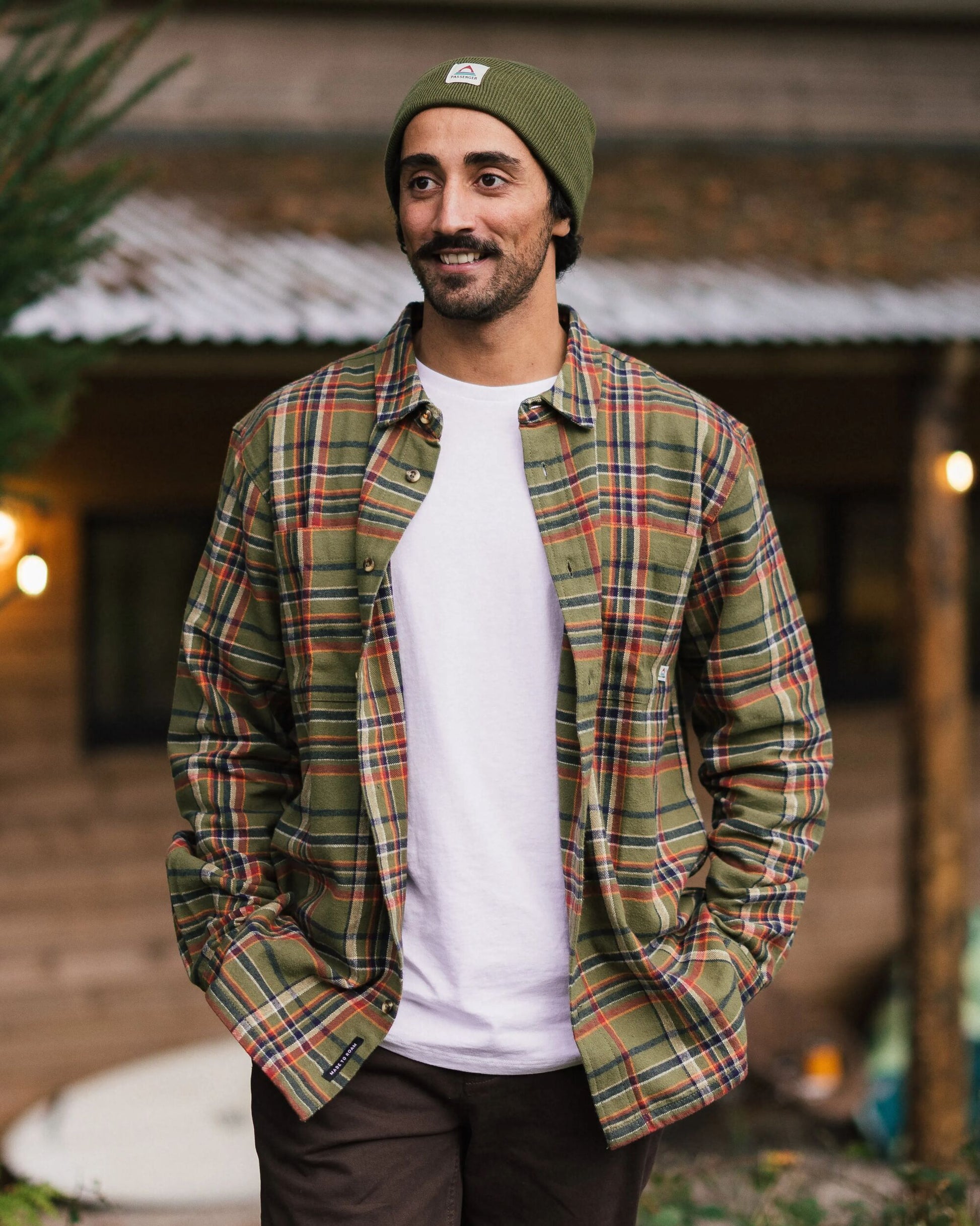 Backcountry Check Shirt - Khaki Check