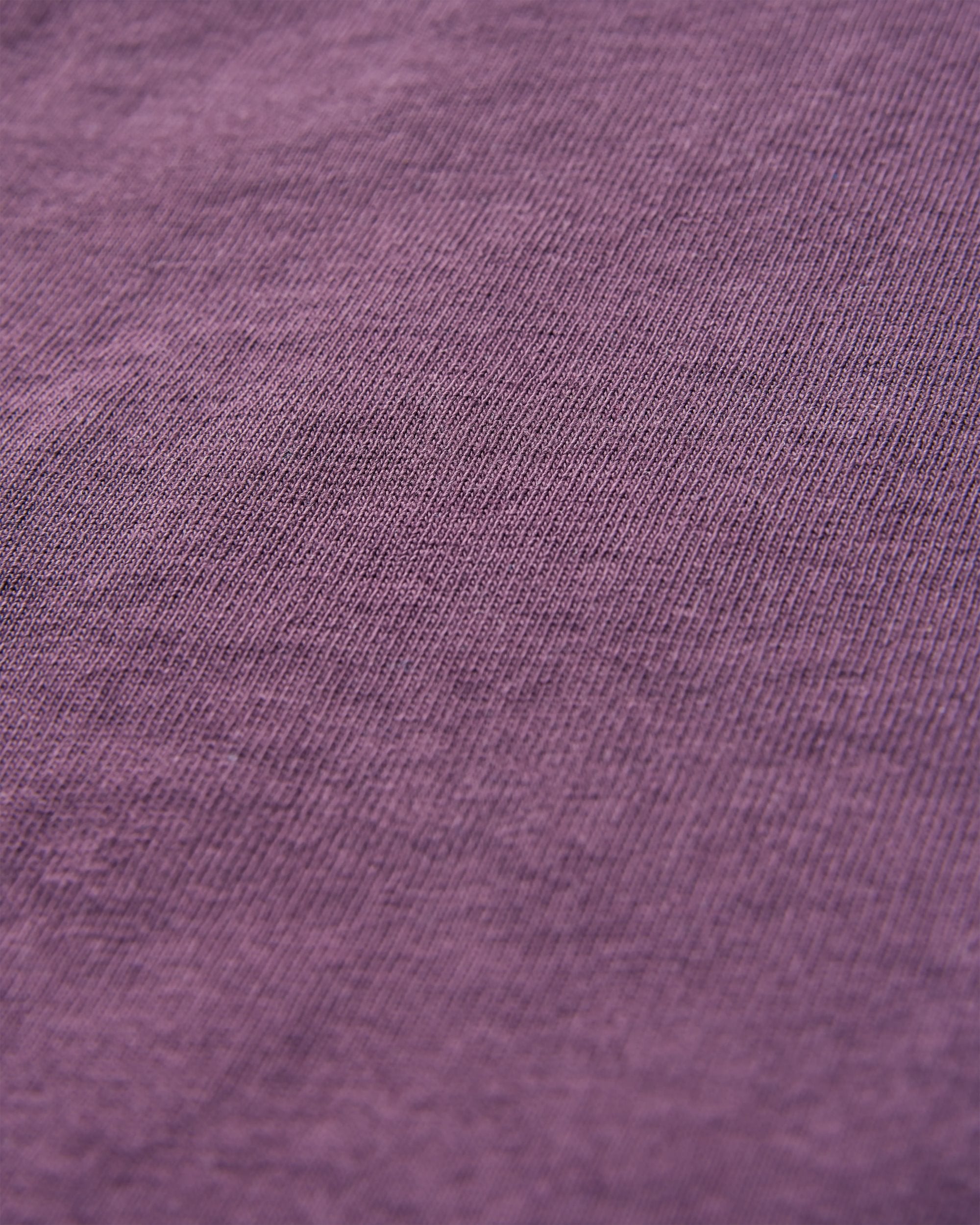 Outlook Recycled Cotton Oversized T-Shirt - Deep Plum - Flatlay