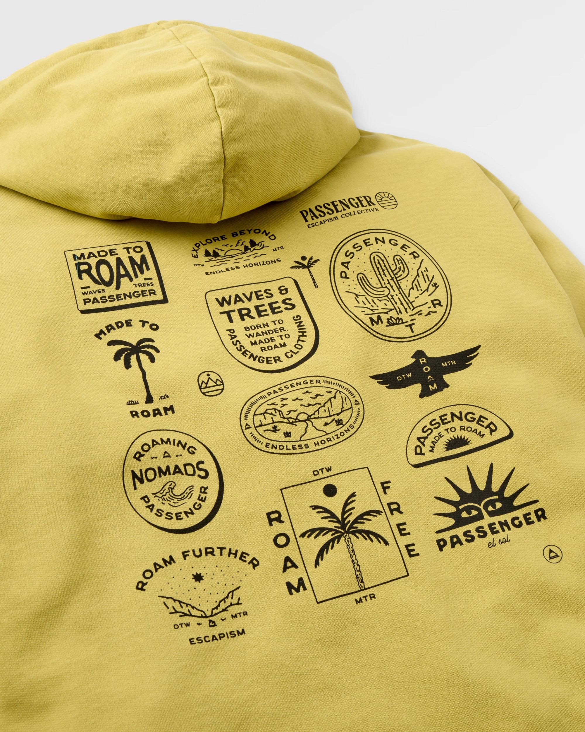 Sonoma Relaxed Fit Hoodie - Warm Beige - Flatlay