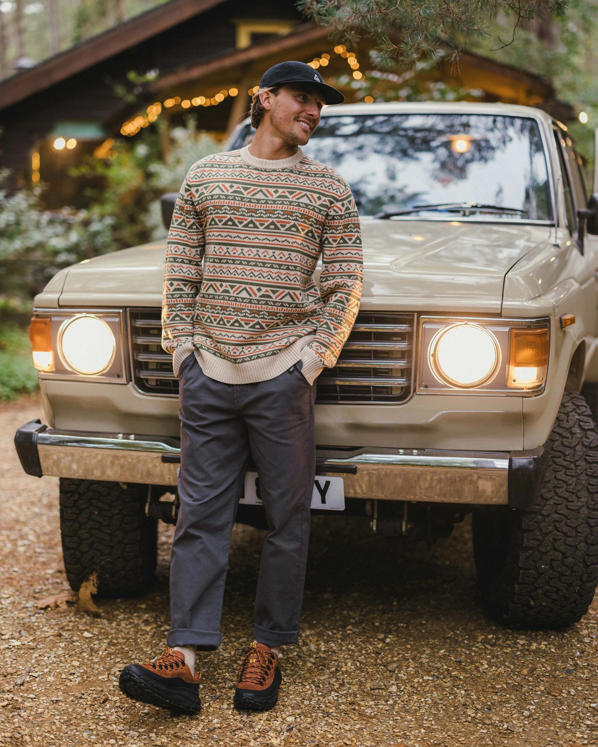 Stoked Knitted Jumper Oatmeal Multi – Passenger