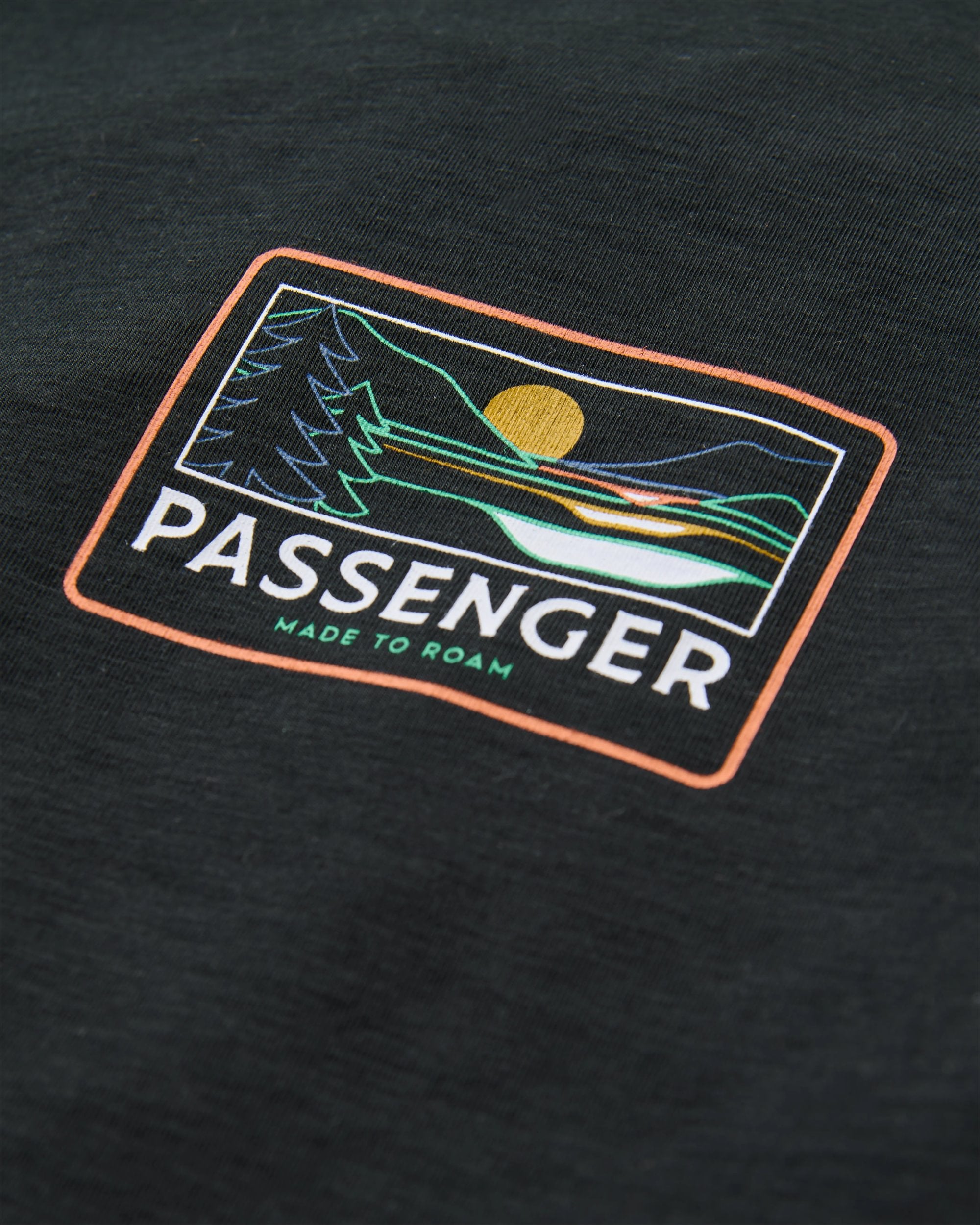 Roamer Women's Drirelease® Active T-Shirt - Black - Flatlay