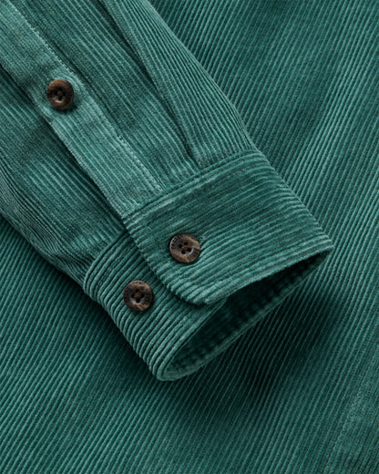 Backcountry Cord LTD Shirt - Deep Ocean - Flatlay