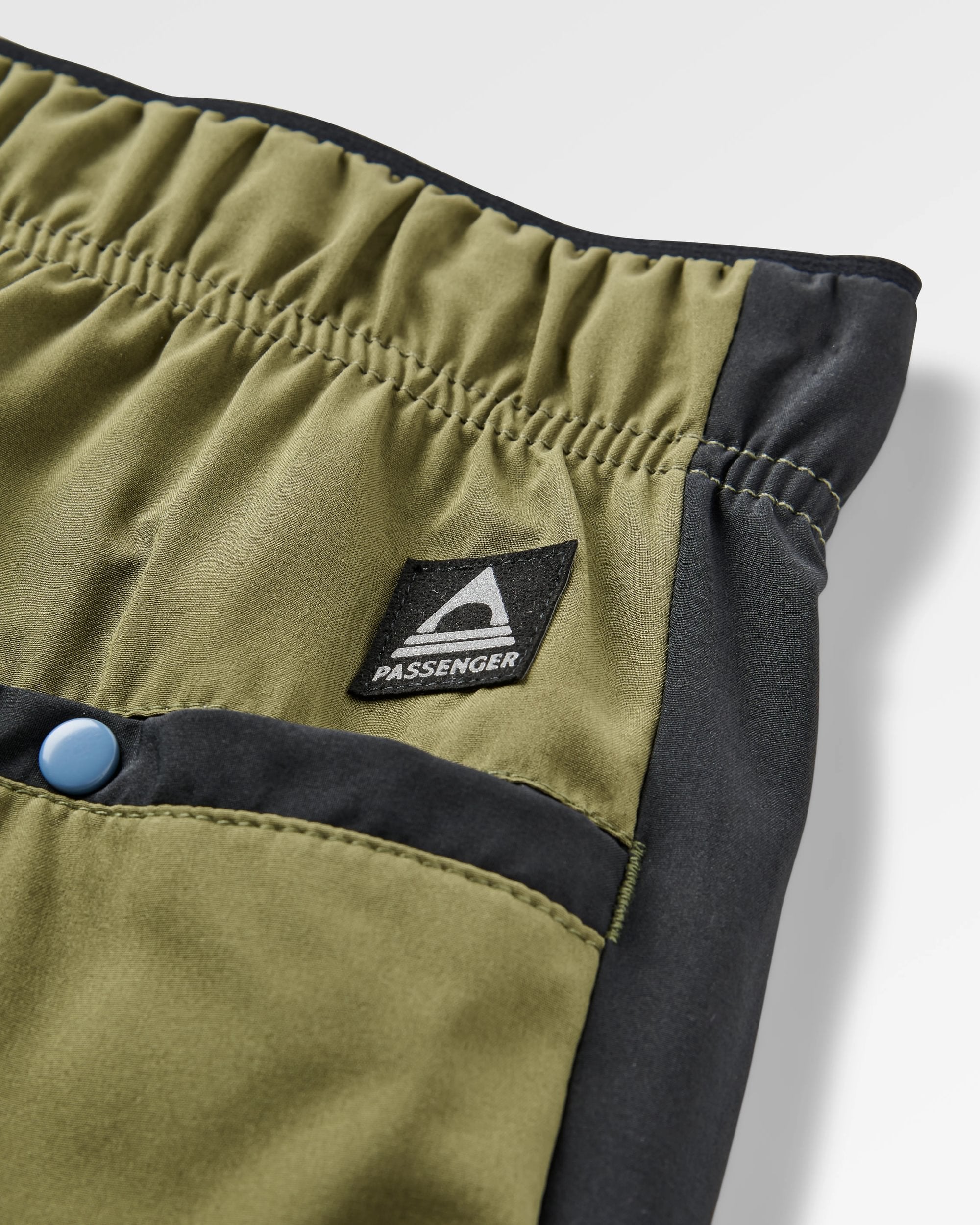Swift Recycled Trail Short - Khaki - Flatlay