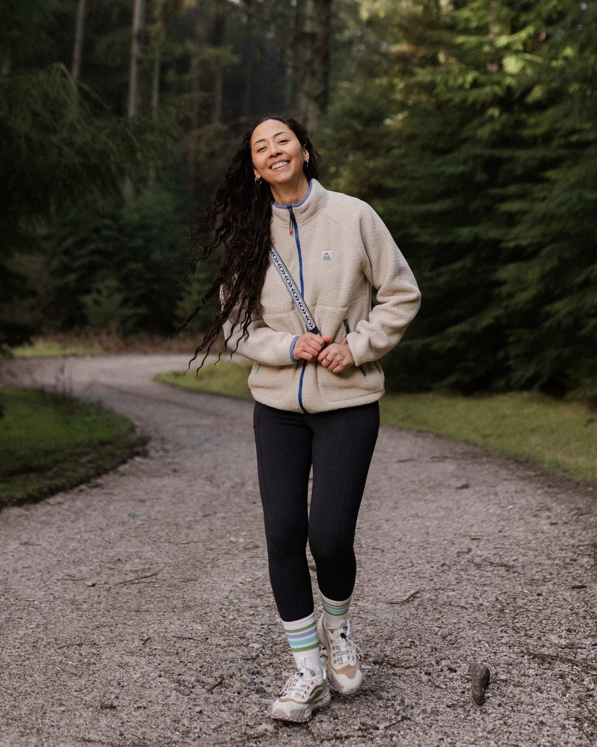 Fairbanks Full Zip Recycled Sherpa Fleece Oatmeal – Passenger