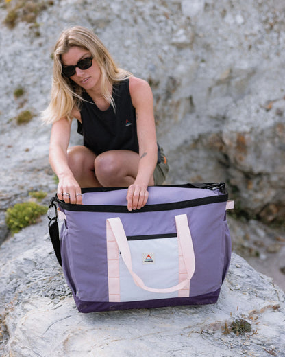 Boondocker Gear Tote 60L - Heather/ Deep Purple - Lifestyle - Female
