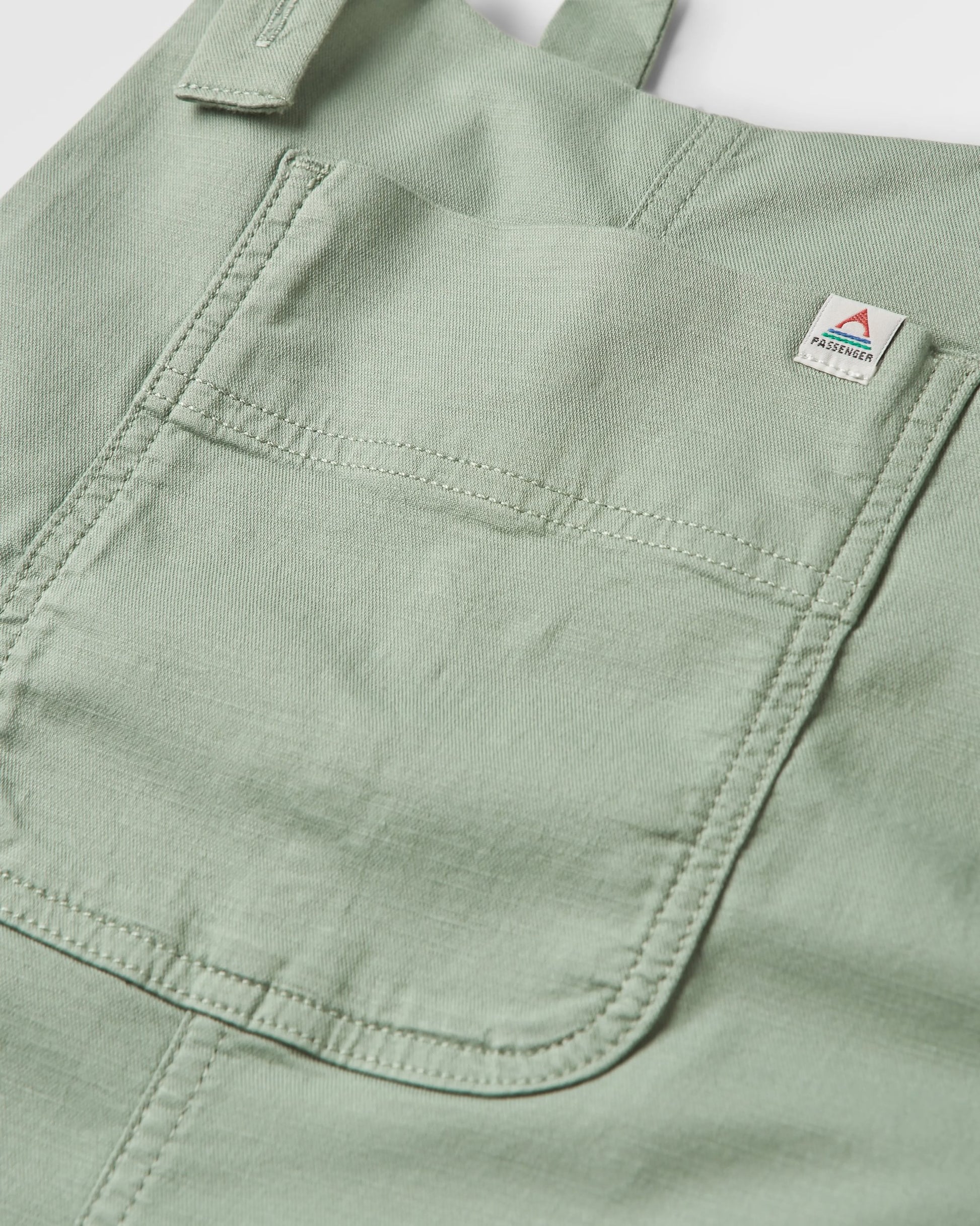 Meadows Organic Cotton Dungarees - Pistachio