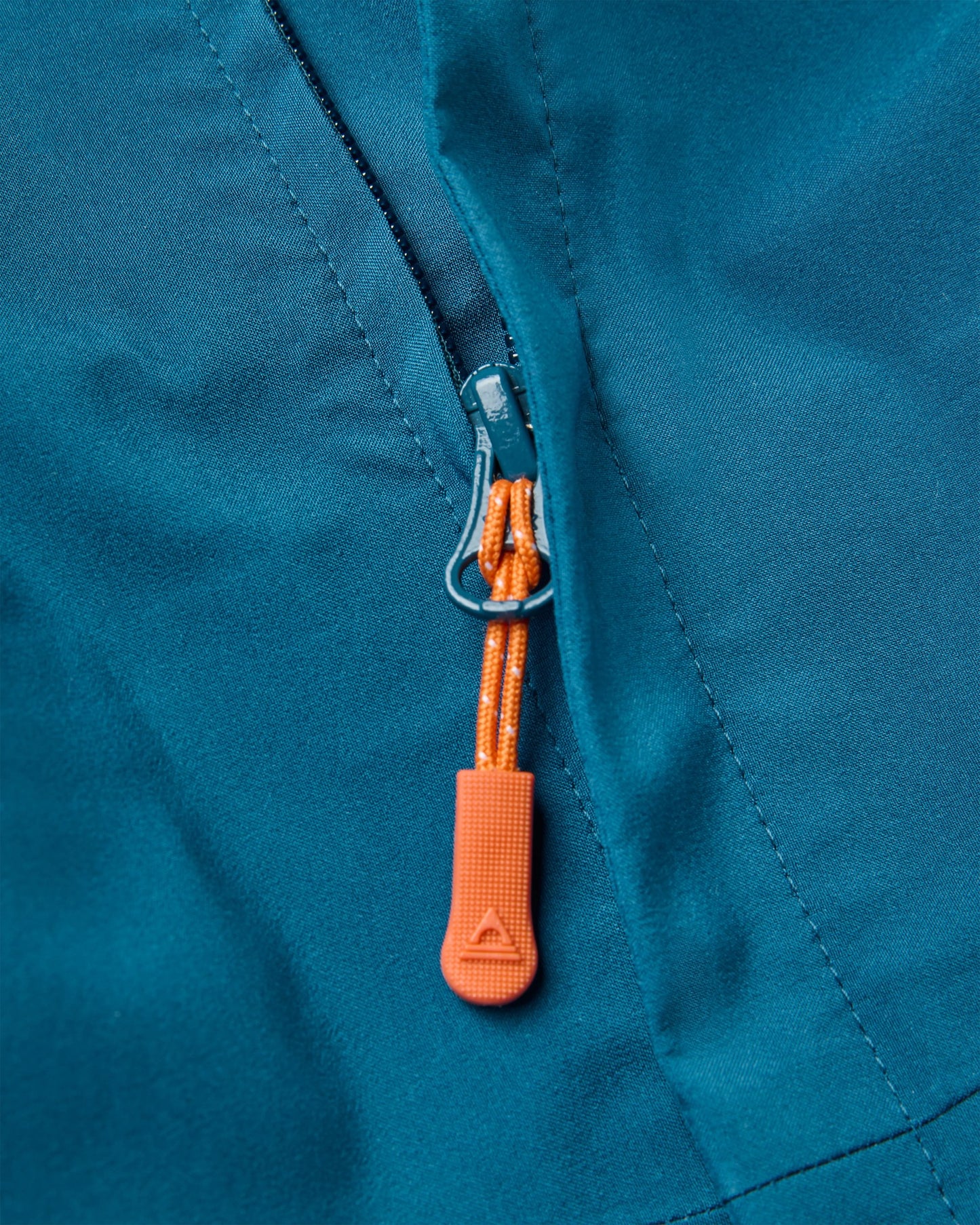 Five Season Recycled Waterproof Jacket - Tidal Blue - Flatlay
