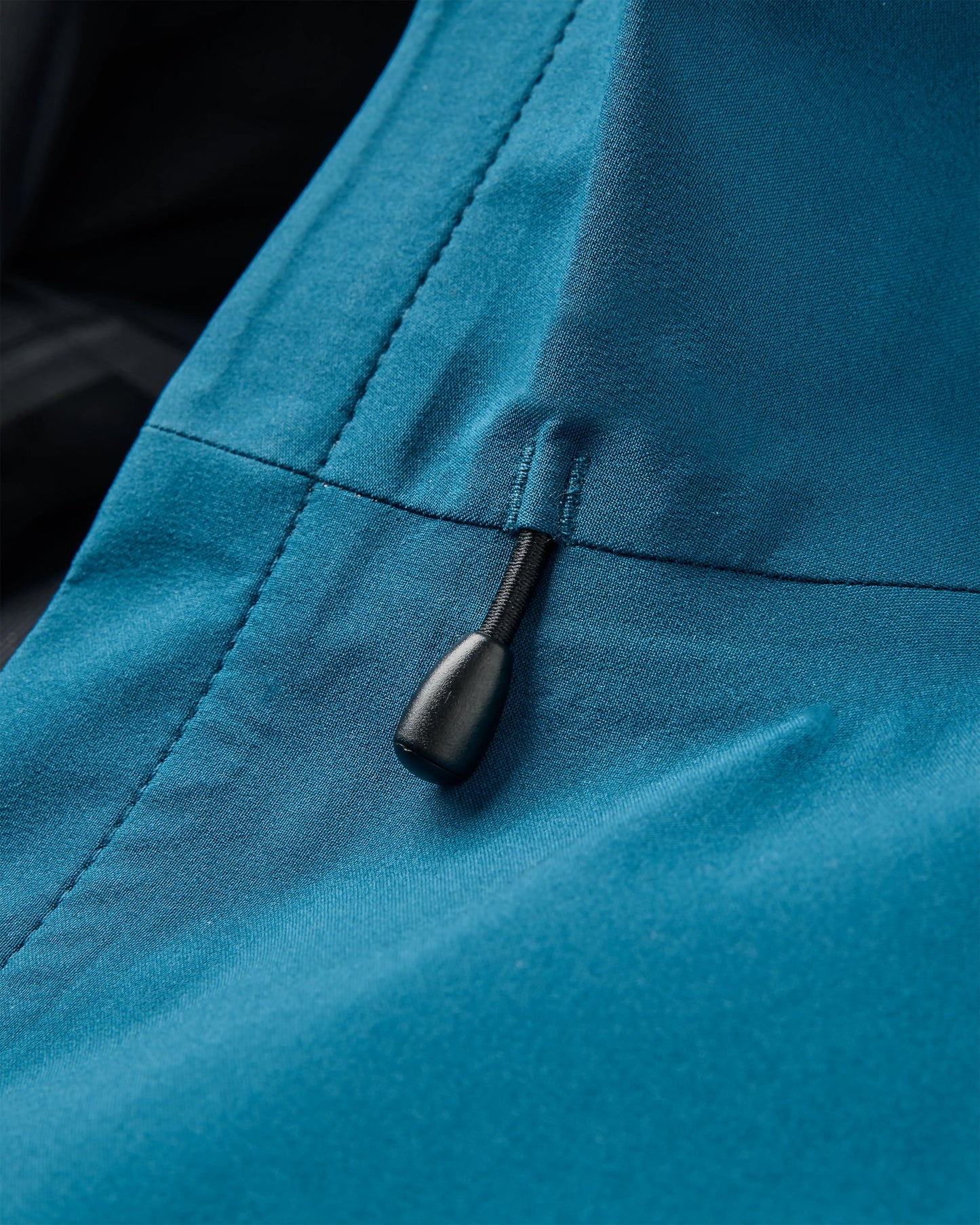 Five Season Recycled Waterproof Jacket - Tidal Blue - Flatlay