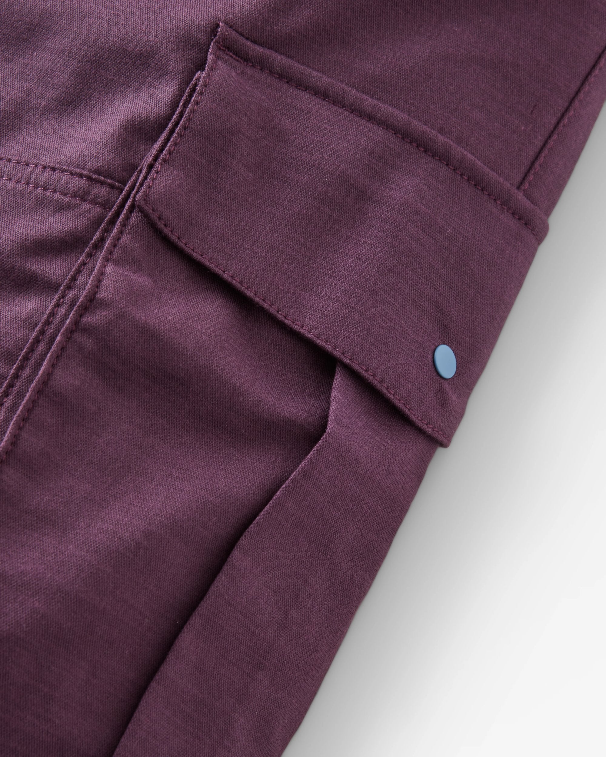 Hydrilla Trouser - Deep Plum - Flatlay