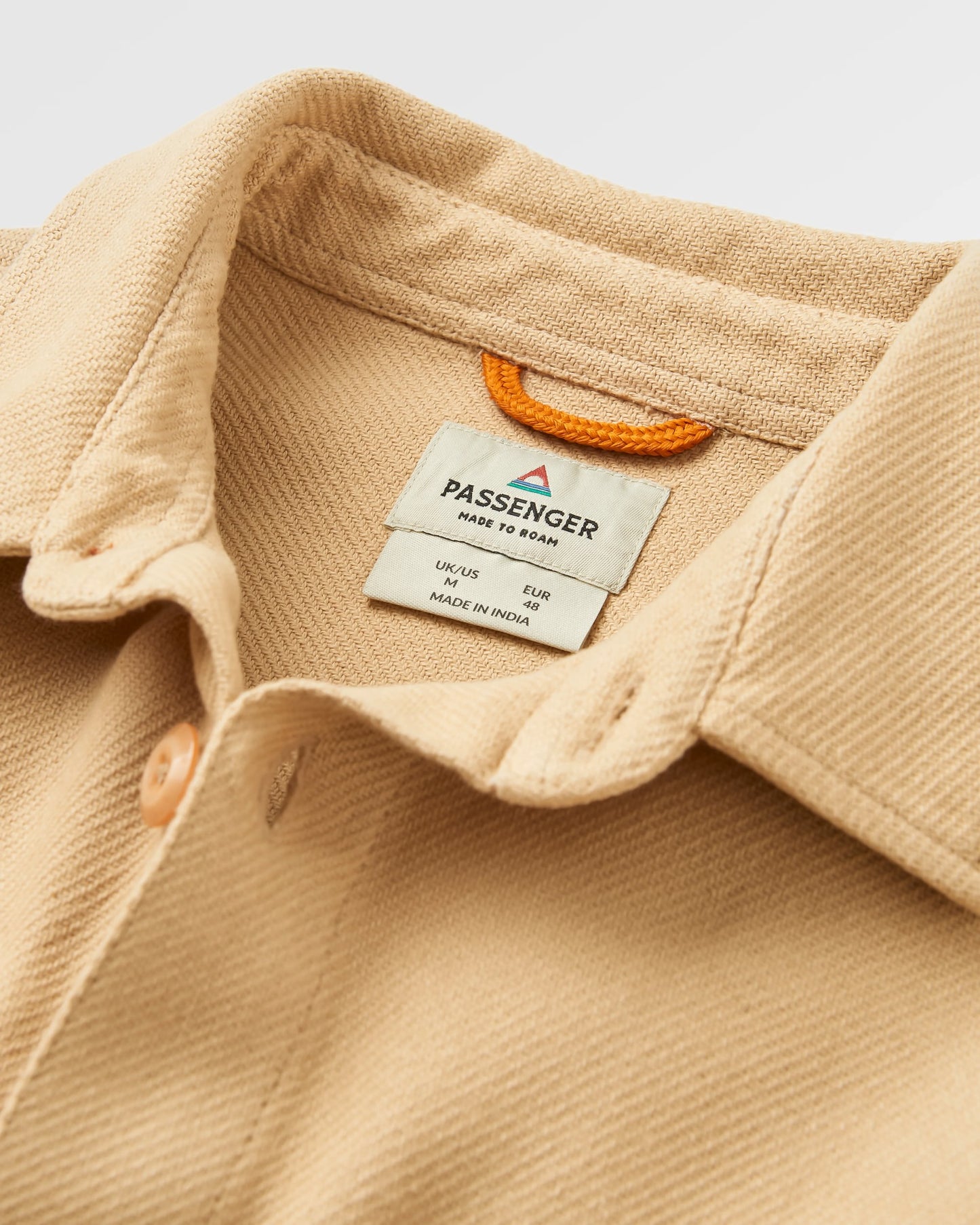 Island Heavy Twill Shirt - Stone