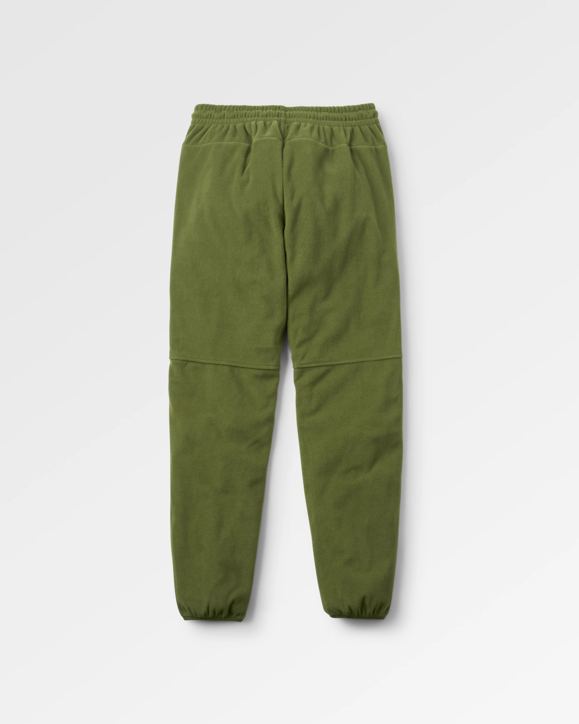 Set Off Recycled Polar Fleece Jogger - Khaki - Flatlay