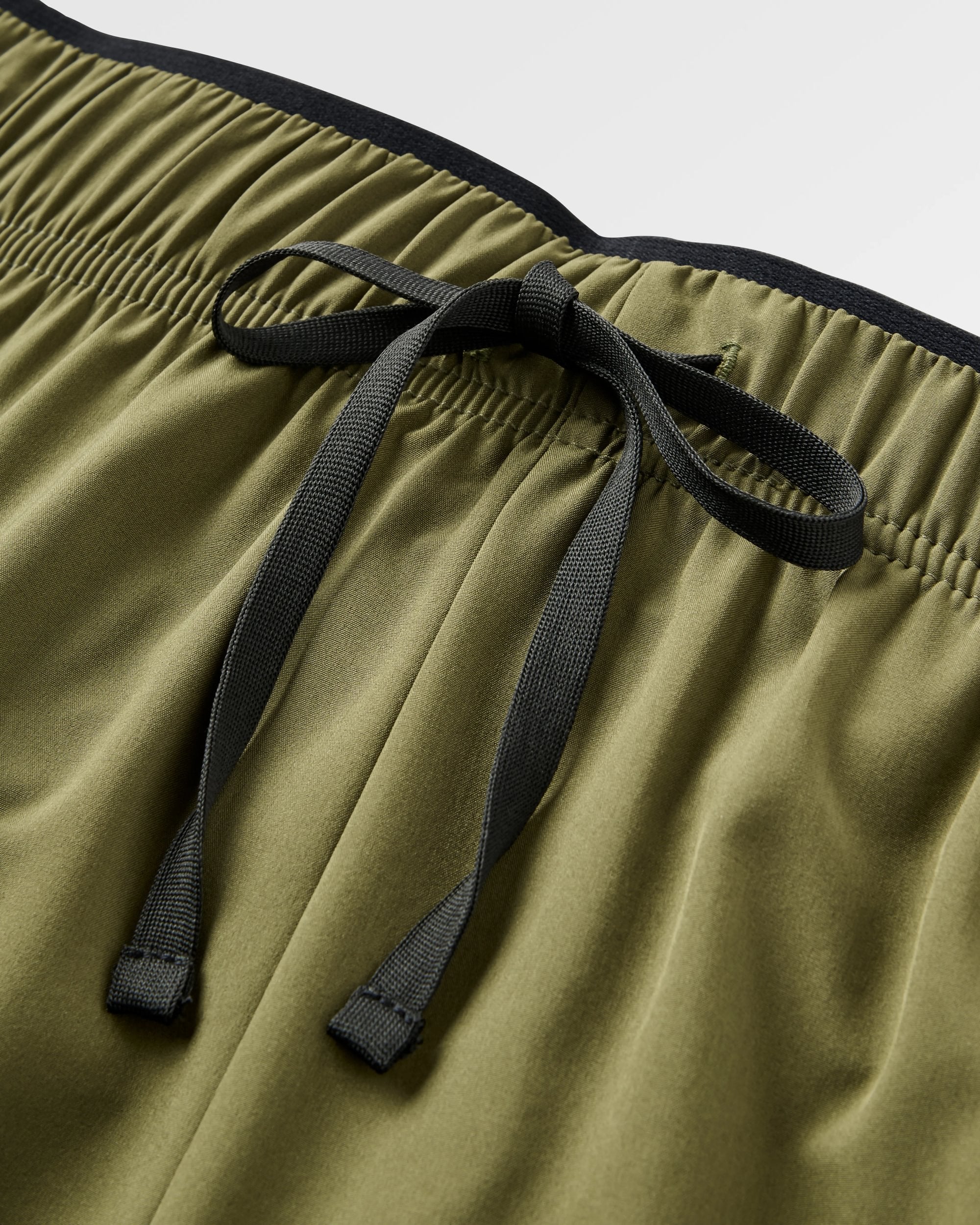 Swift Recycled Trail Short - Khaki - Flatlay