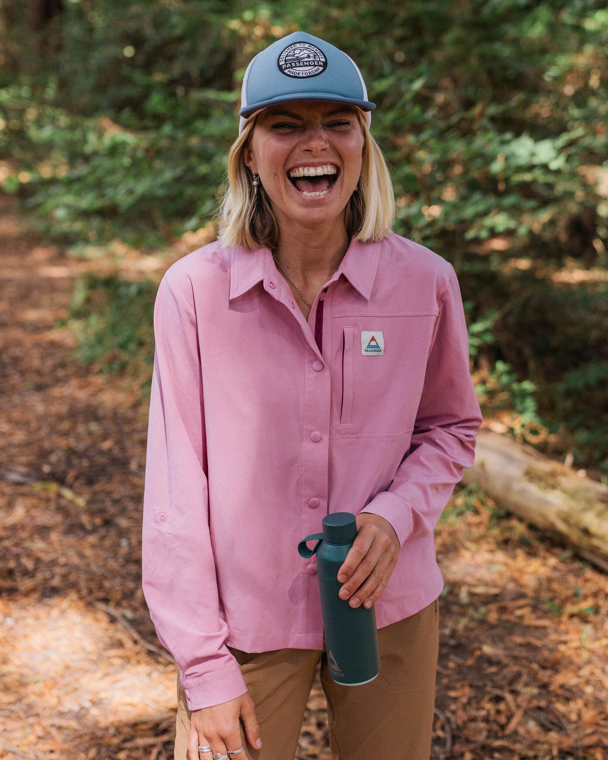 Navigate Stretch Shirt - Pink Haze - Lifestyle