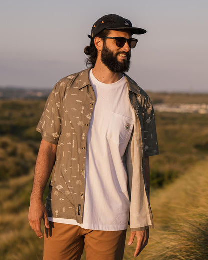 Cove Organic Cotton Shirt - Olive Made To Roam