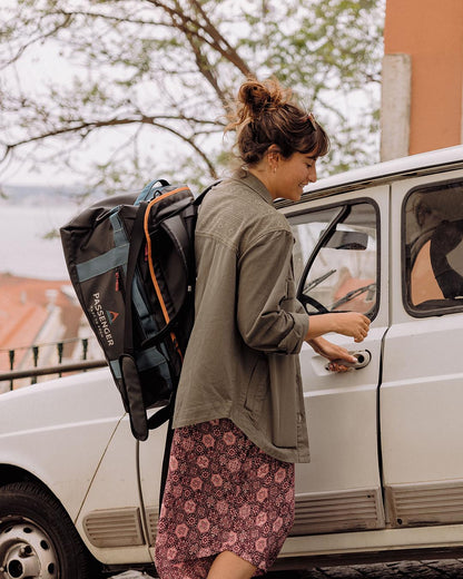 Womens_Road Trip 50L Duffle Backpack - Black