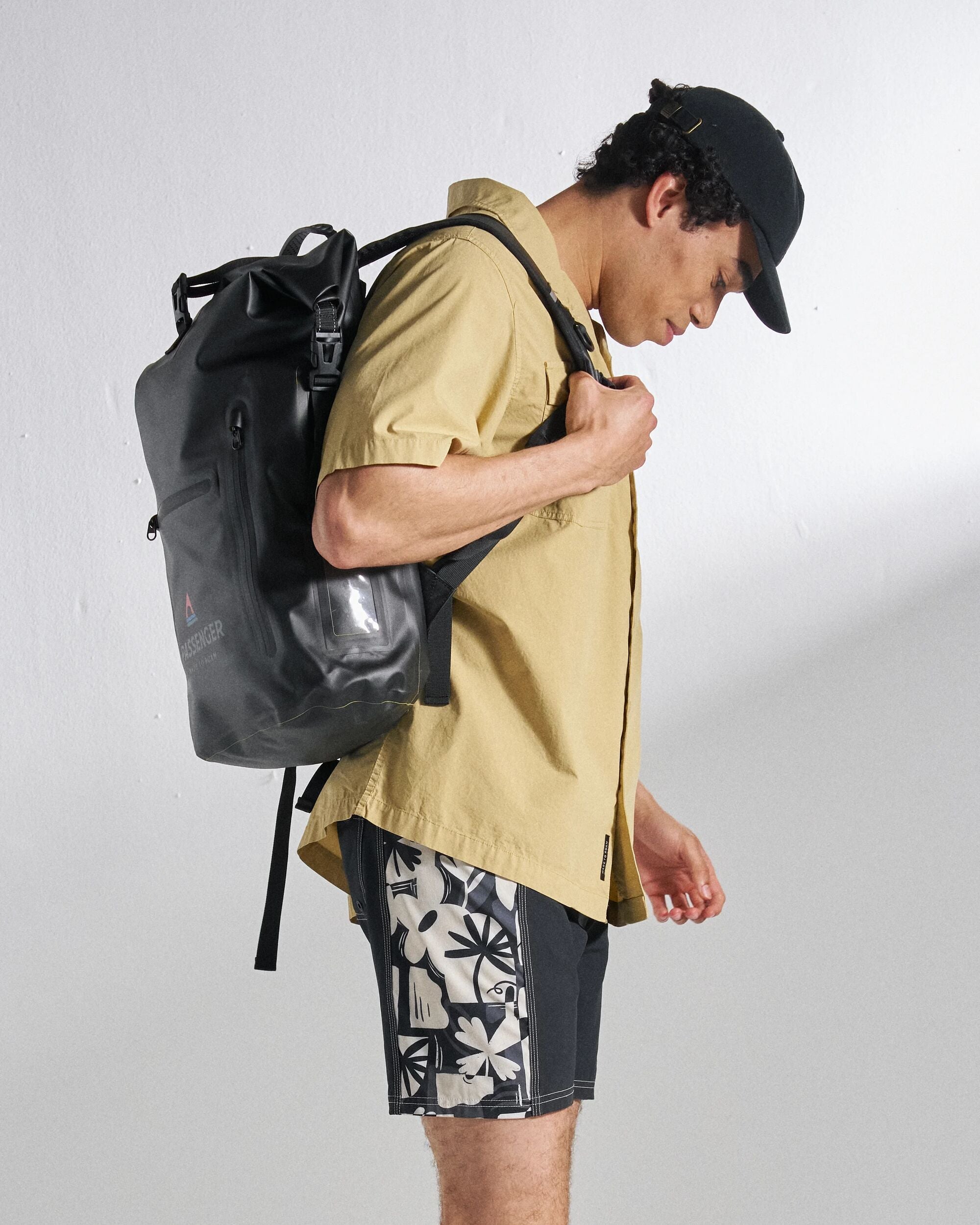 Acreage Shirt - Warm Beige - Studio Model