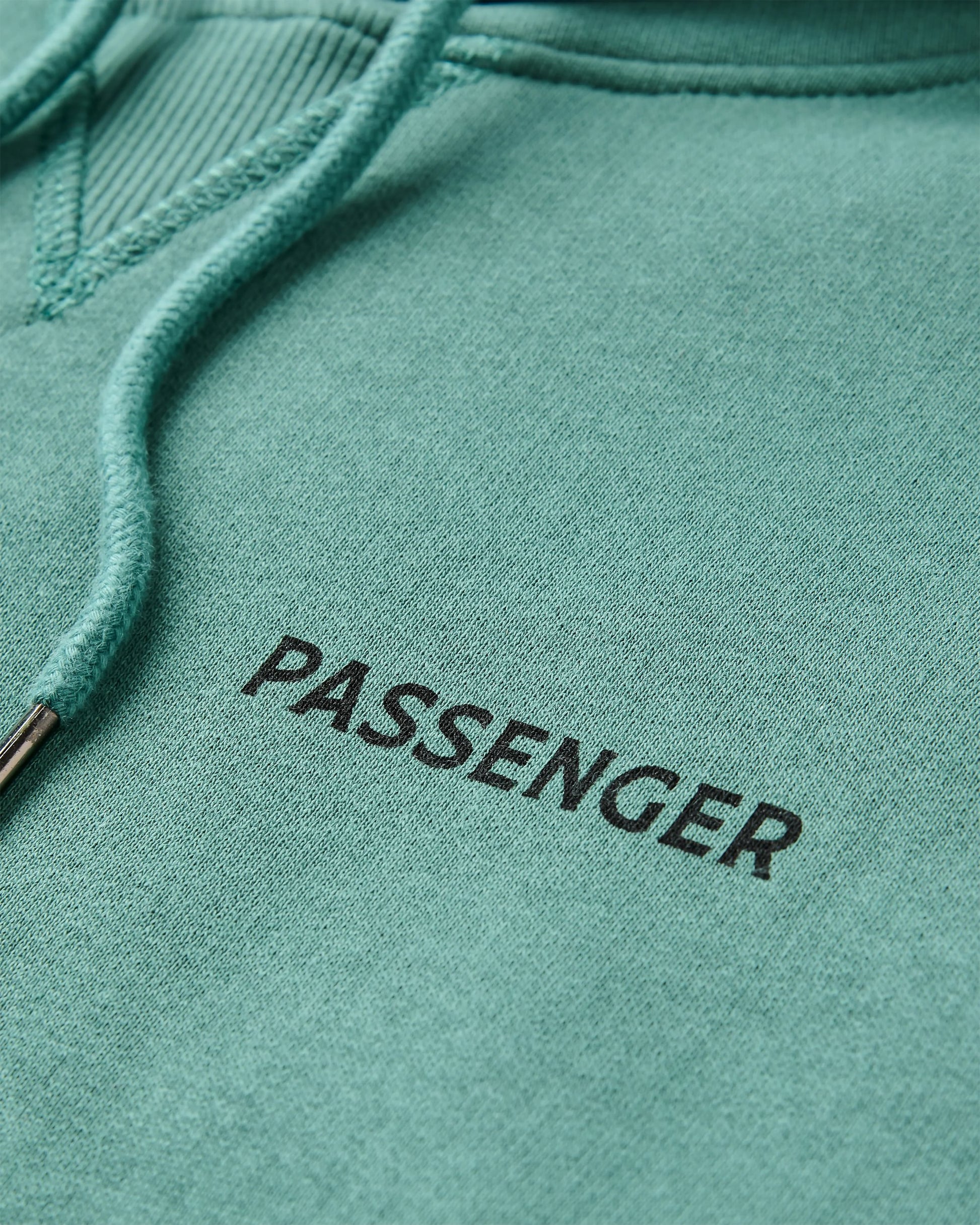 Roamer Recycled Cotton Hoodie - Deep Ocean - Flatlay