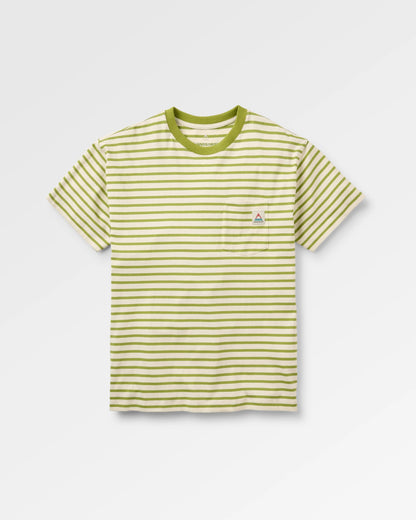 Zen Relaxed Fit T-Shirt - Tea Green - Flatlay