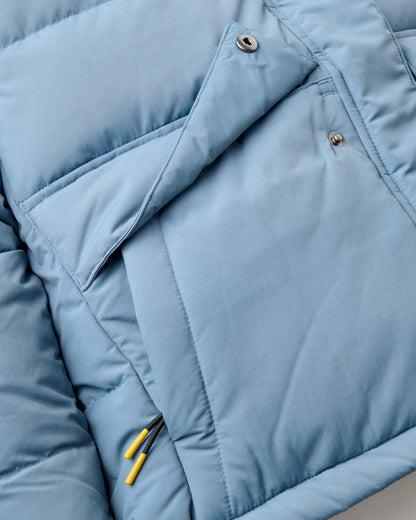 Nook Insulated Jacket - Stormy Blue - Flatlay
