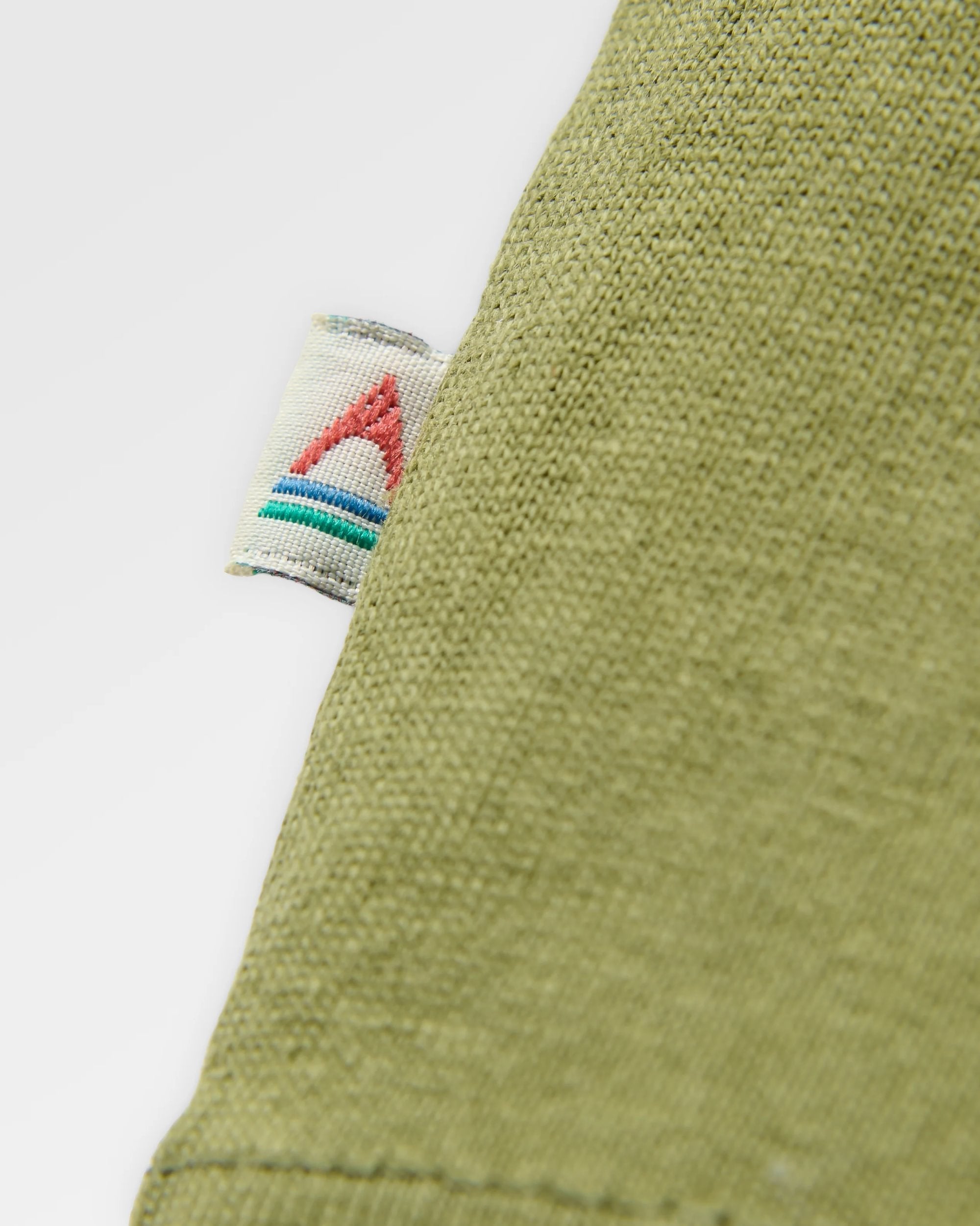 Laidback Relaxed Fit LS T-Shirt - Khaki - Flatlay
