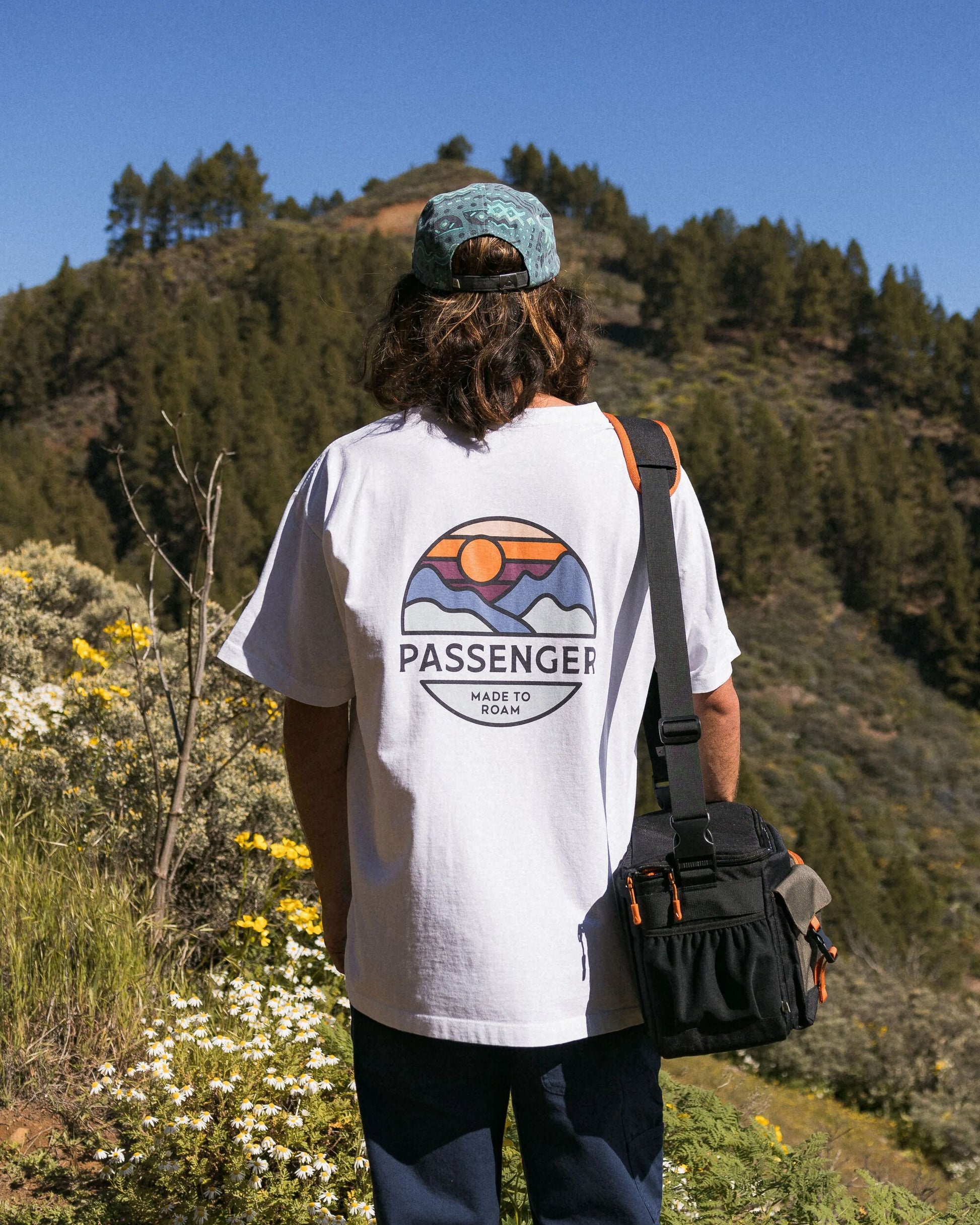 Laidback Recycled Cotton Relaxed Fit T-Shirt - White - Lifestyle