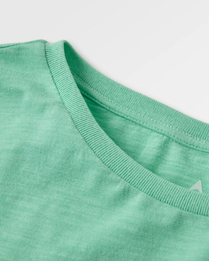 Easy Days T-Shirt - Aquamarine - Flatlay