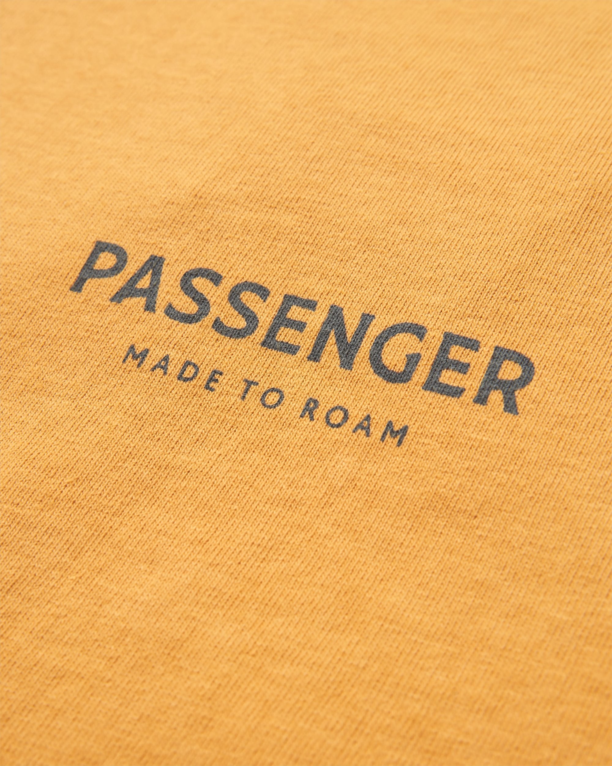 Passenger Recycled Cotton Vest - Spruce Yellow - Flatlay