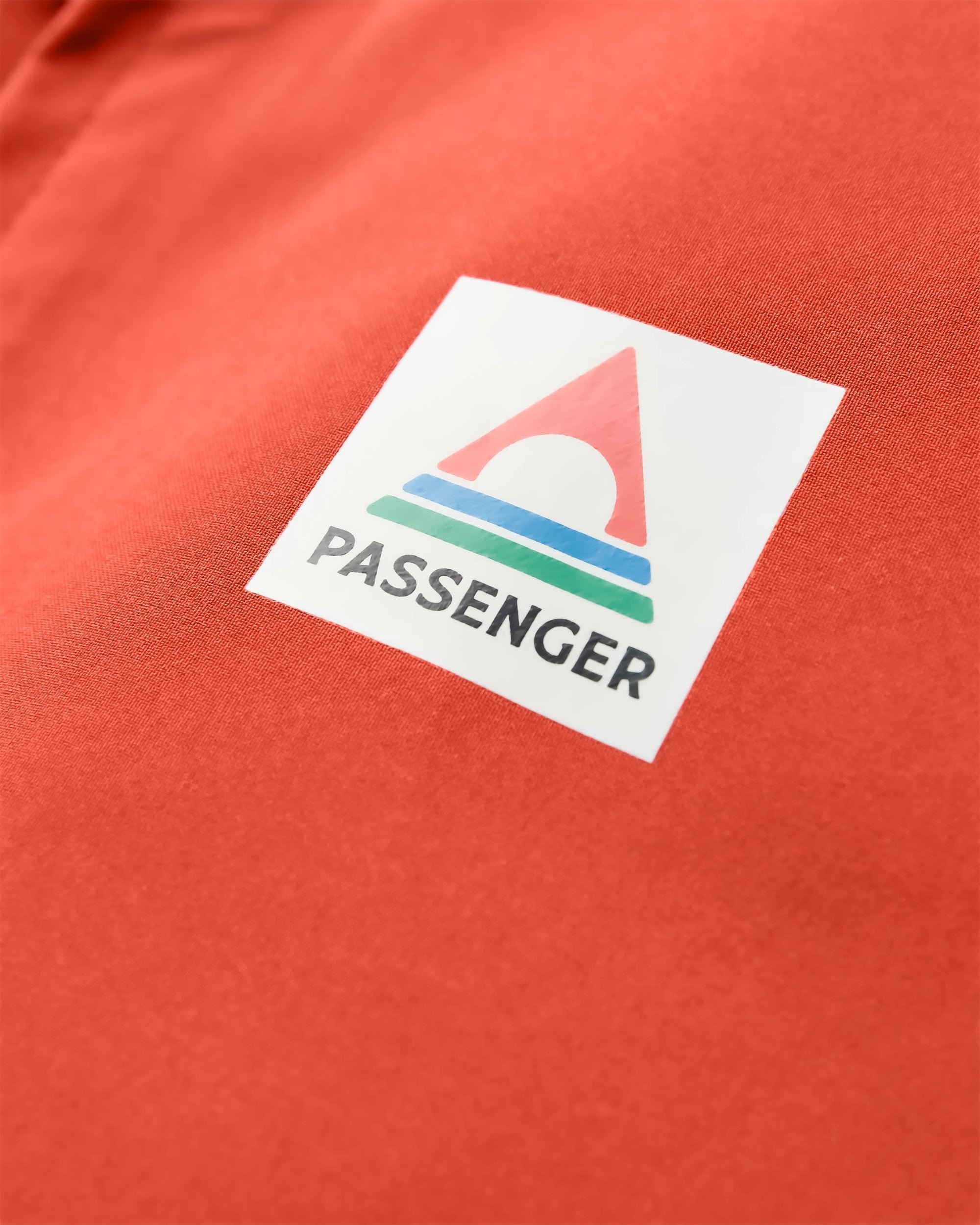 Five Season Recycled Waterproof Jacket - Red Ochre - Flatlay