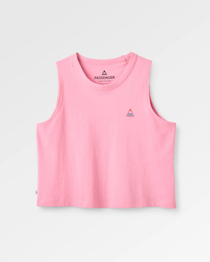 Classic Vest - Pink Rose - Flatlay