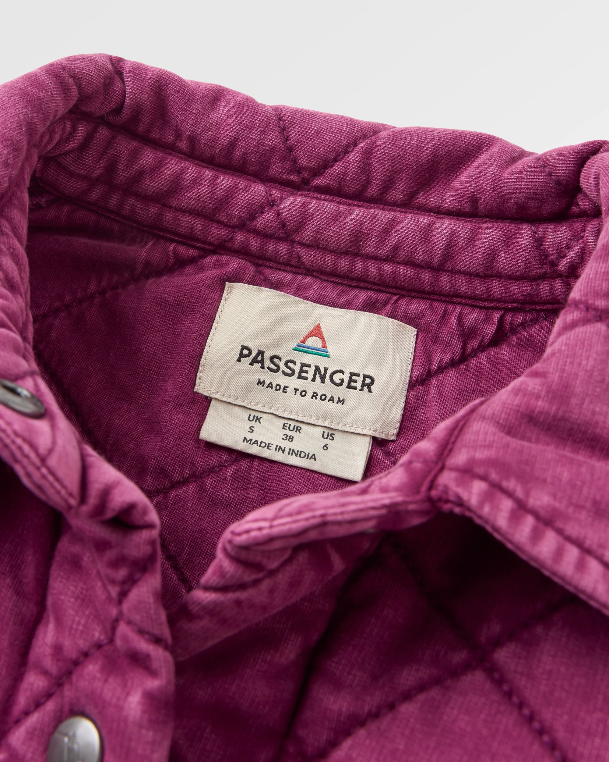 Clementine Shirt - Fig - Flatlay