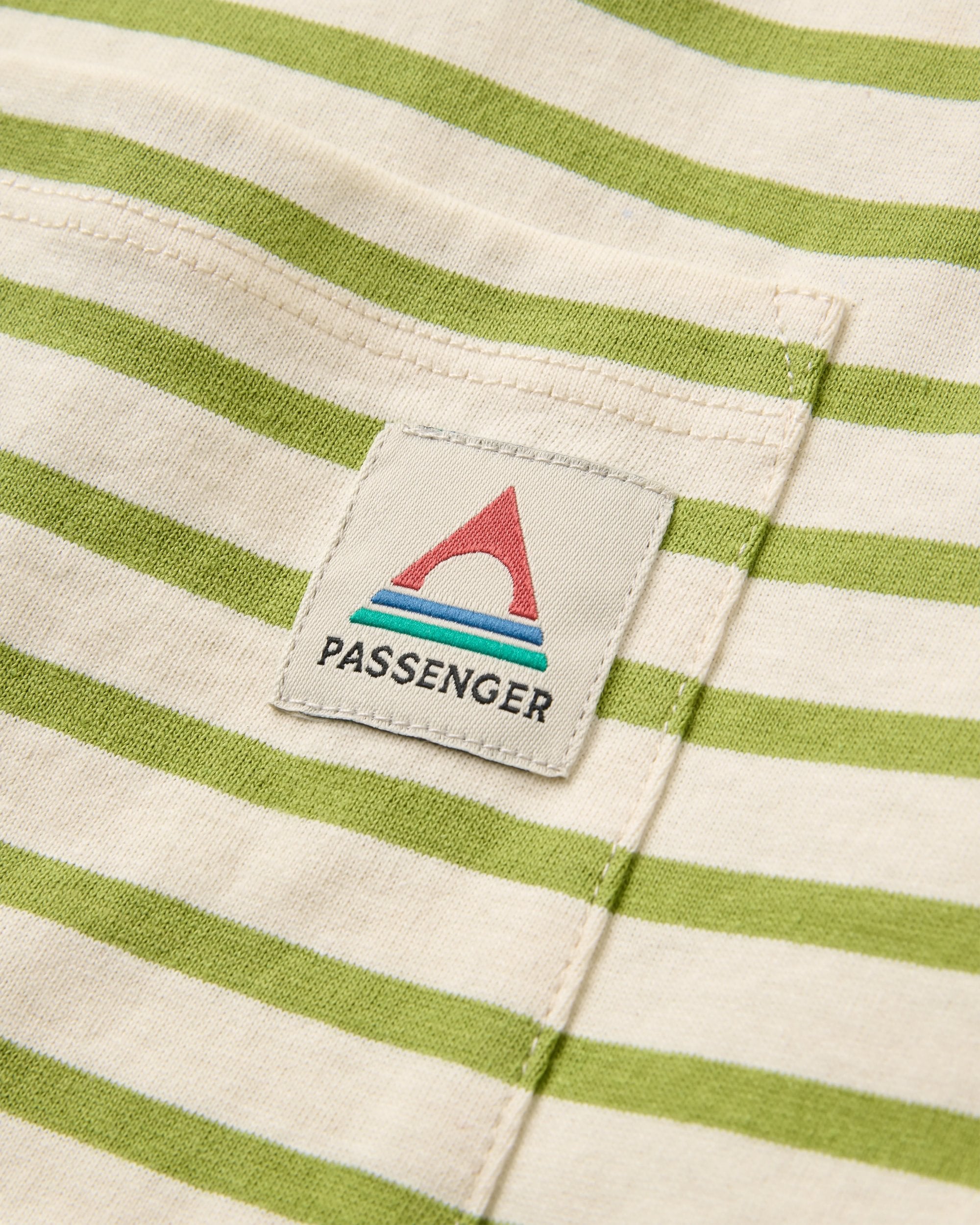 Zen Relaxed Fit T-Shirt - Tea Green - Flatlay