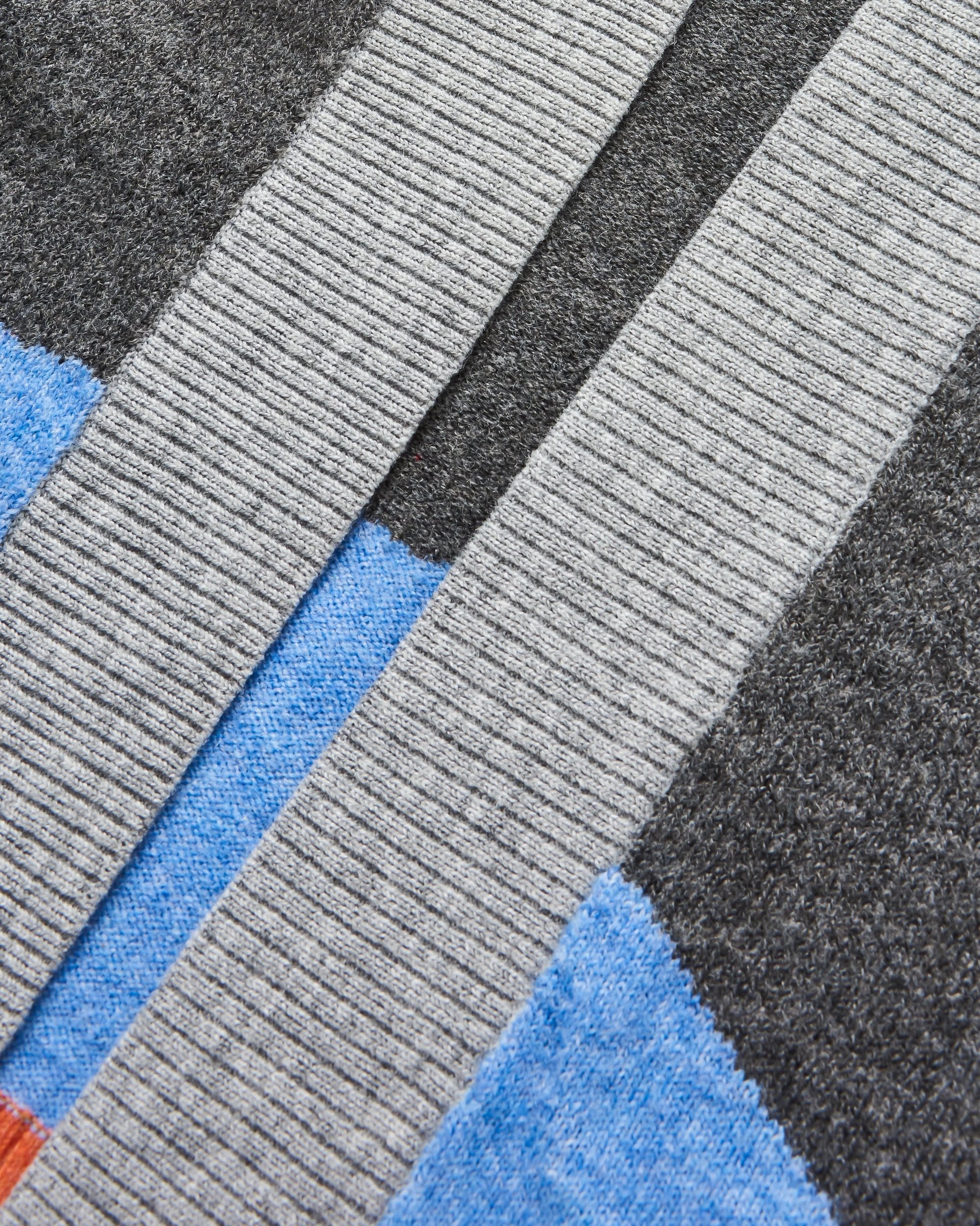 Scenic 'Light' Long Knitted Cardigan - Scenic Grey - Flatlay