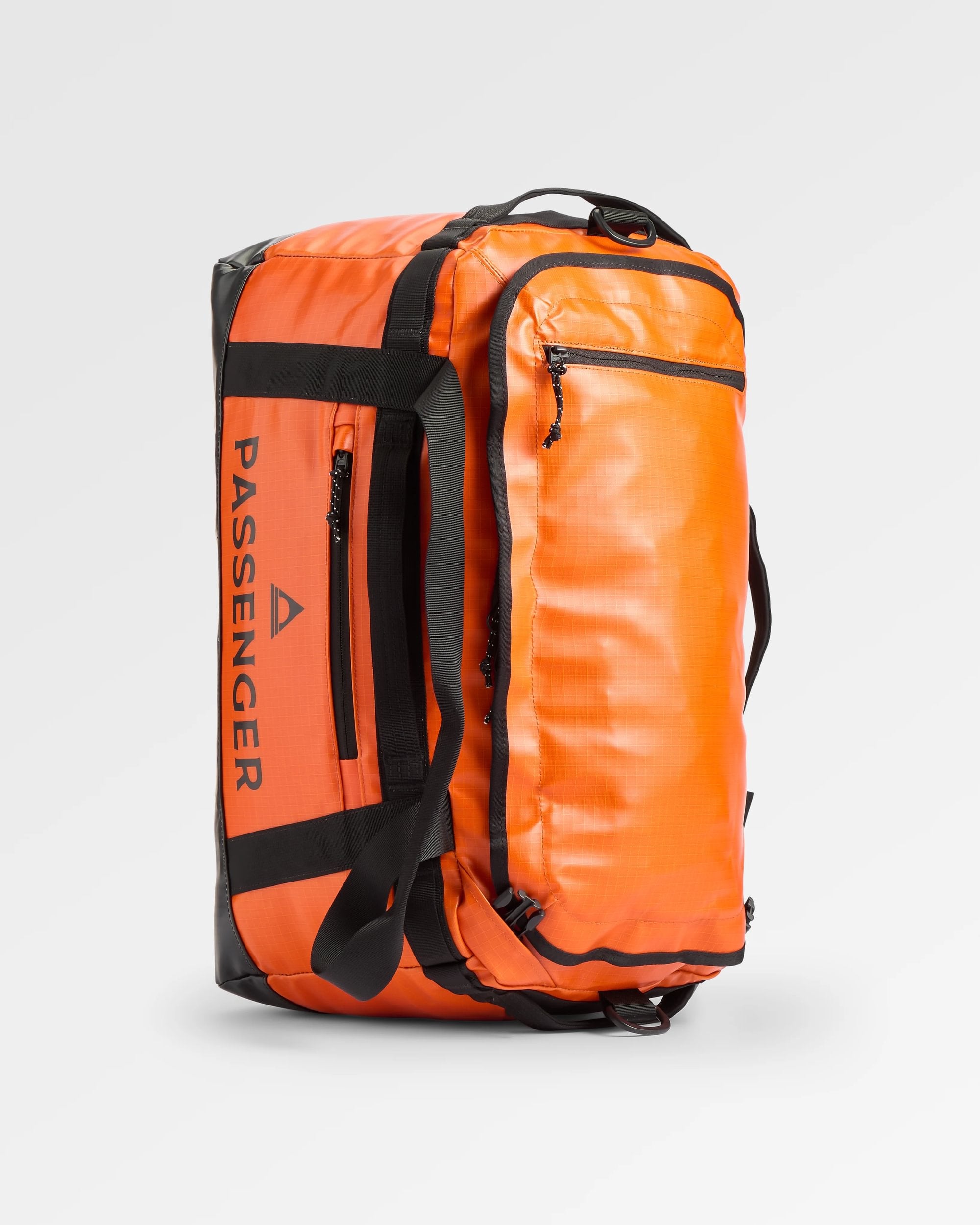 Roamer Recycled 40L Duffel Bag - Sunrise Orange - Flatlay