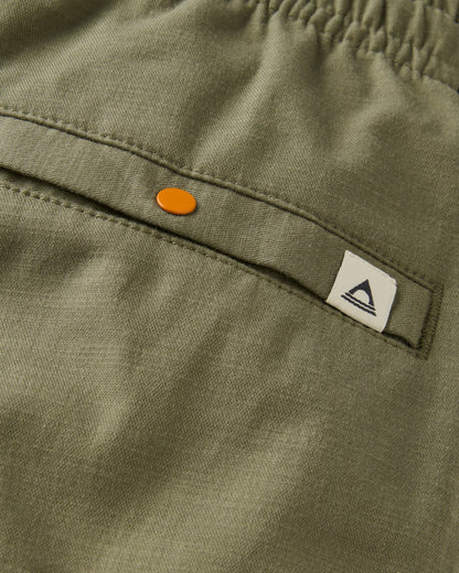 Hydrilla Trouser - Dusty Olive - Flatlay