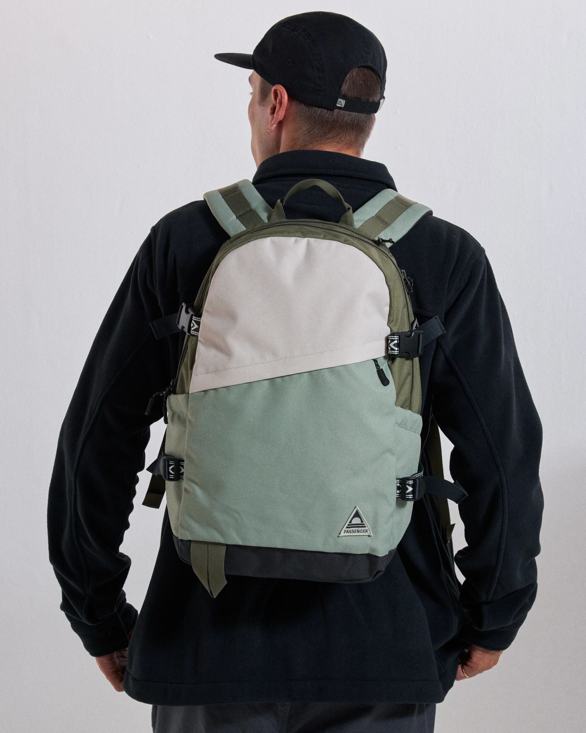 Boondocker Zip 22L Backpack - Pistachio/Misty Grey - Studio Model - Male